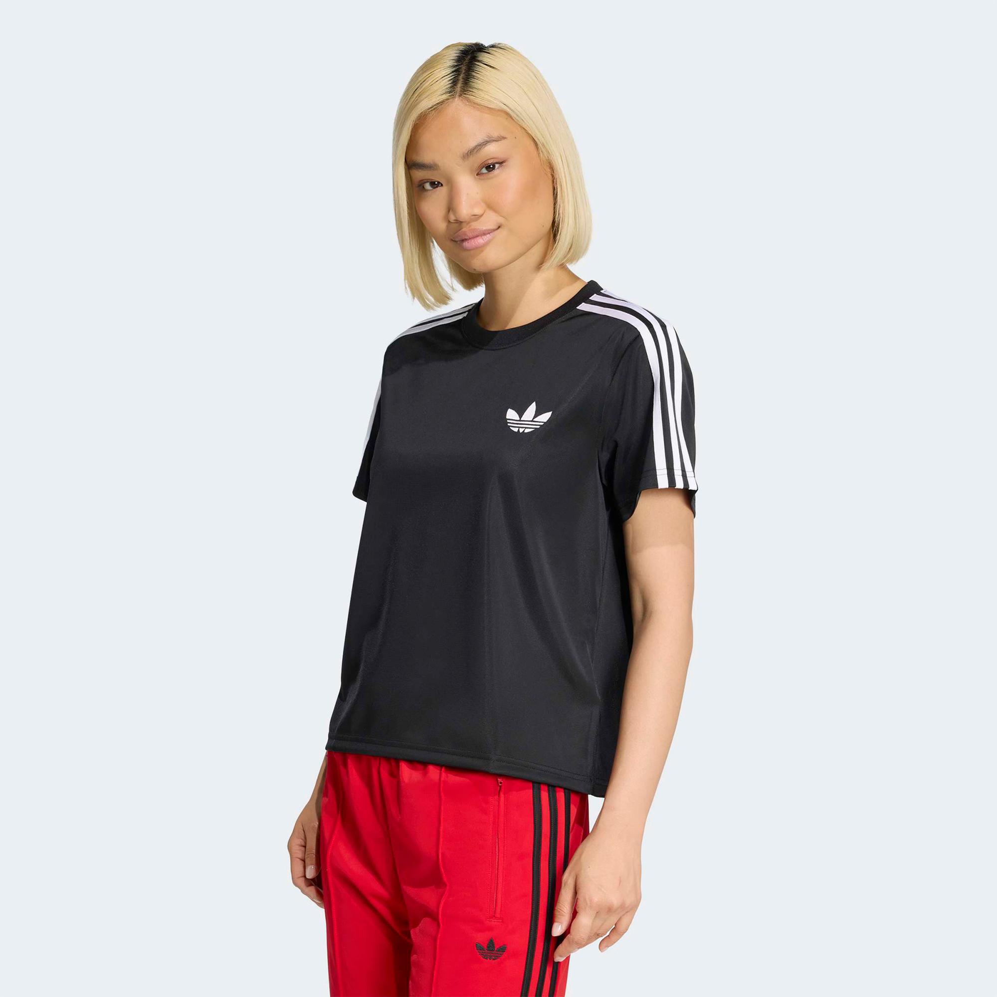 adidas Firebird Kadın Siyah T-Shirt