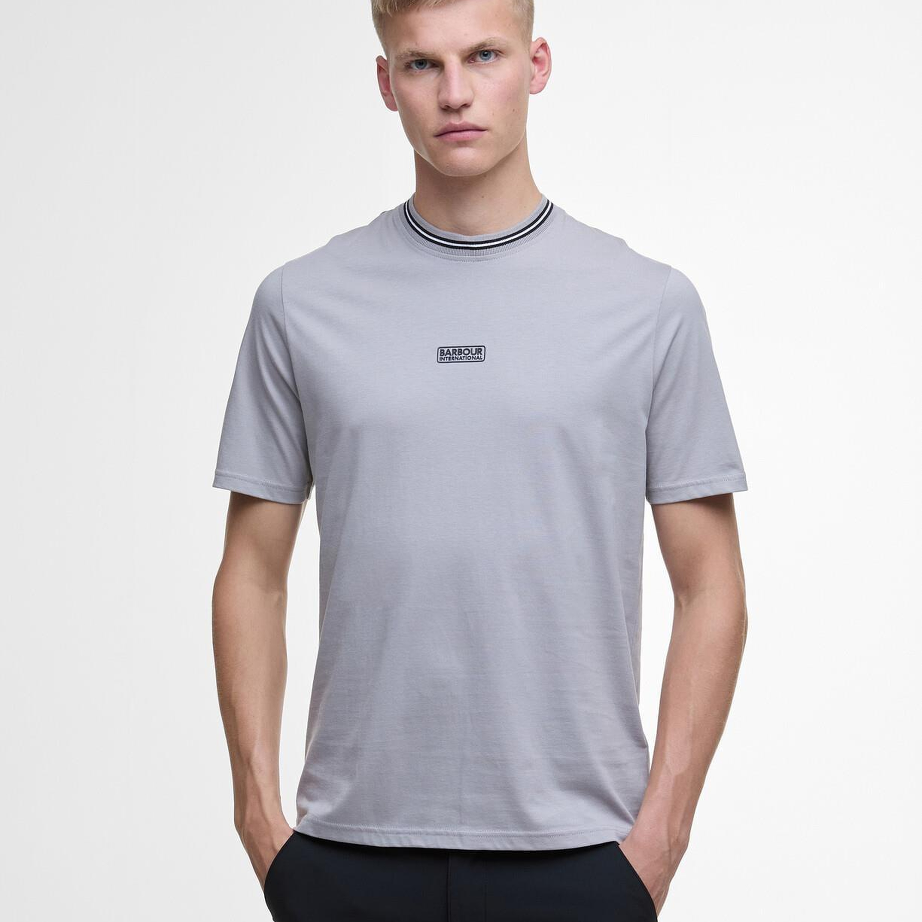 B.Intl Logo Tipped T-Shirt