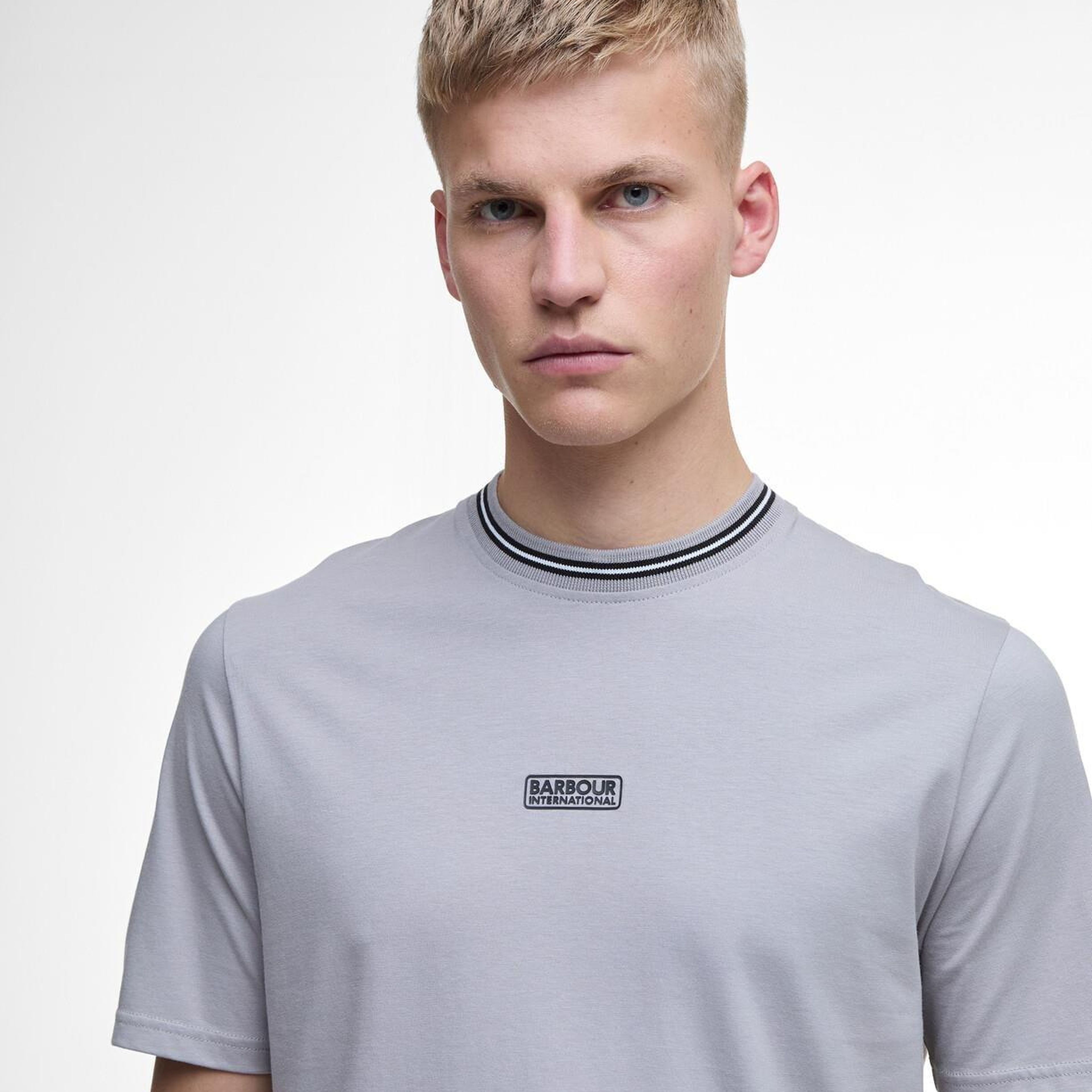 B.Intl Logo Tipped T-Shirt