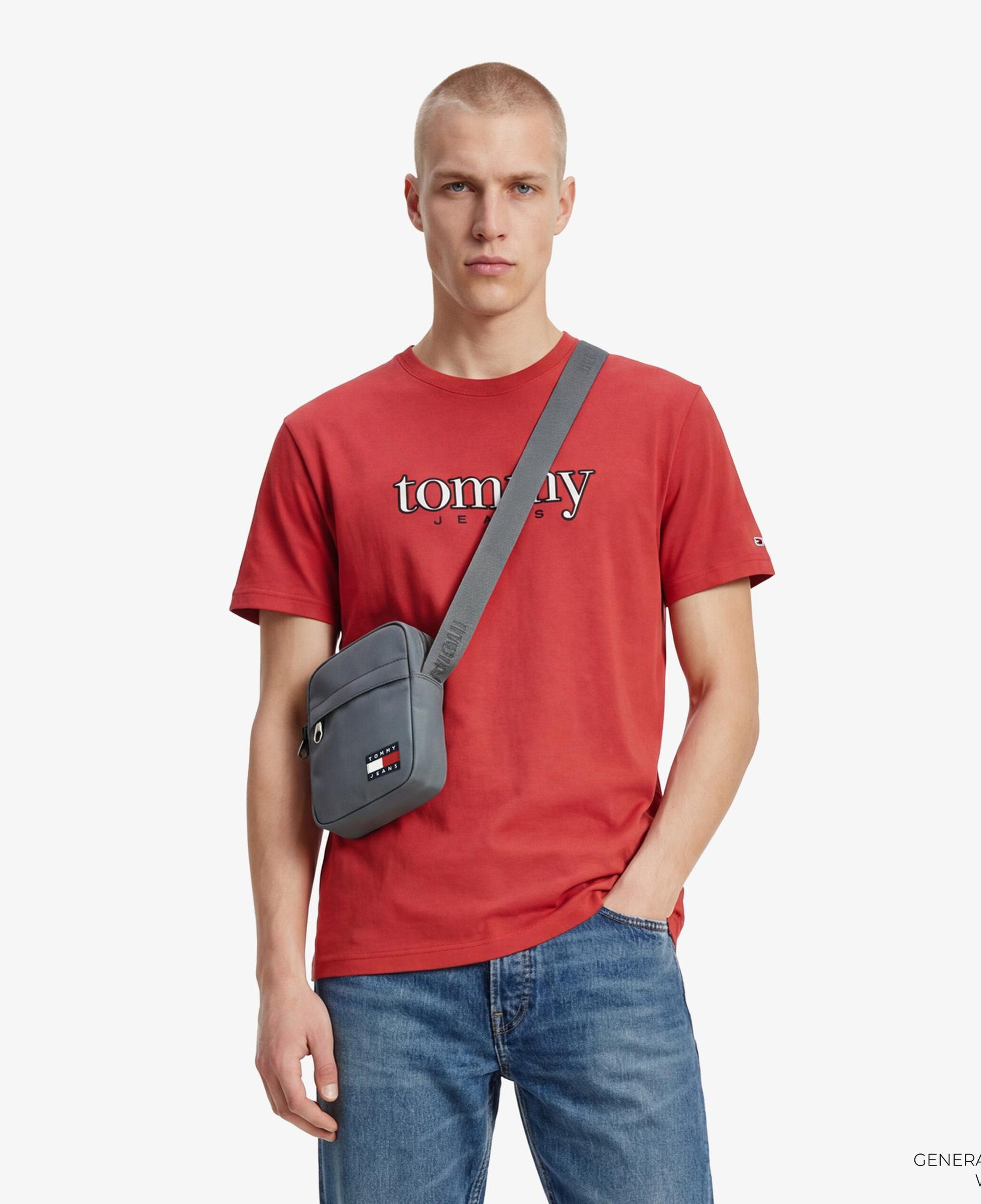Tommy Hilfiger Dna Graphics Erkek Kırmızı T-Shirt