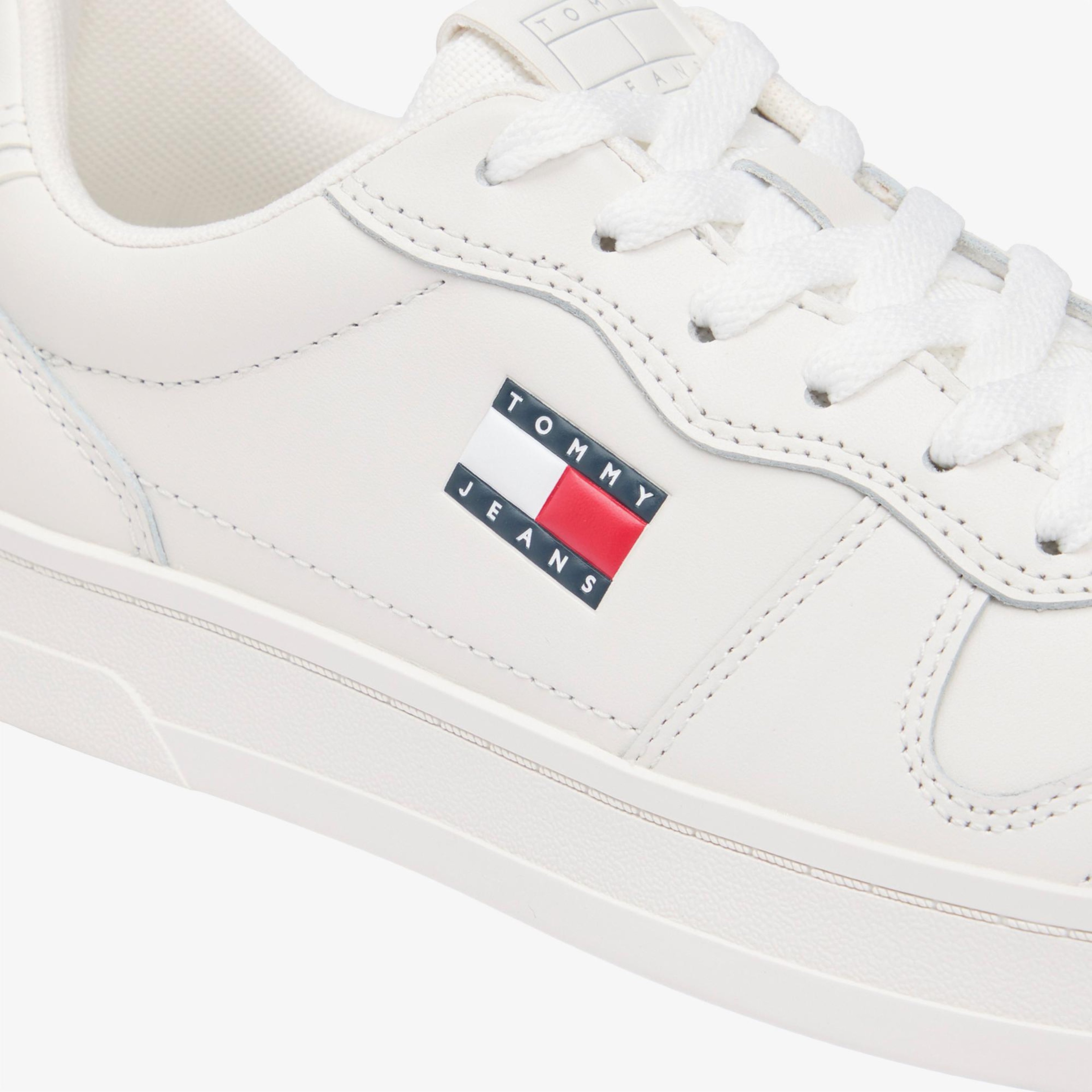 Tommy Hilfiger The Greenwich Kadın Beyaz Sneaker