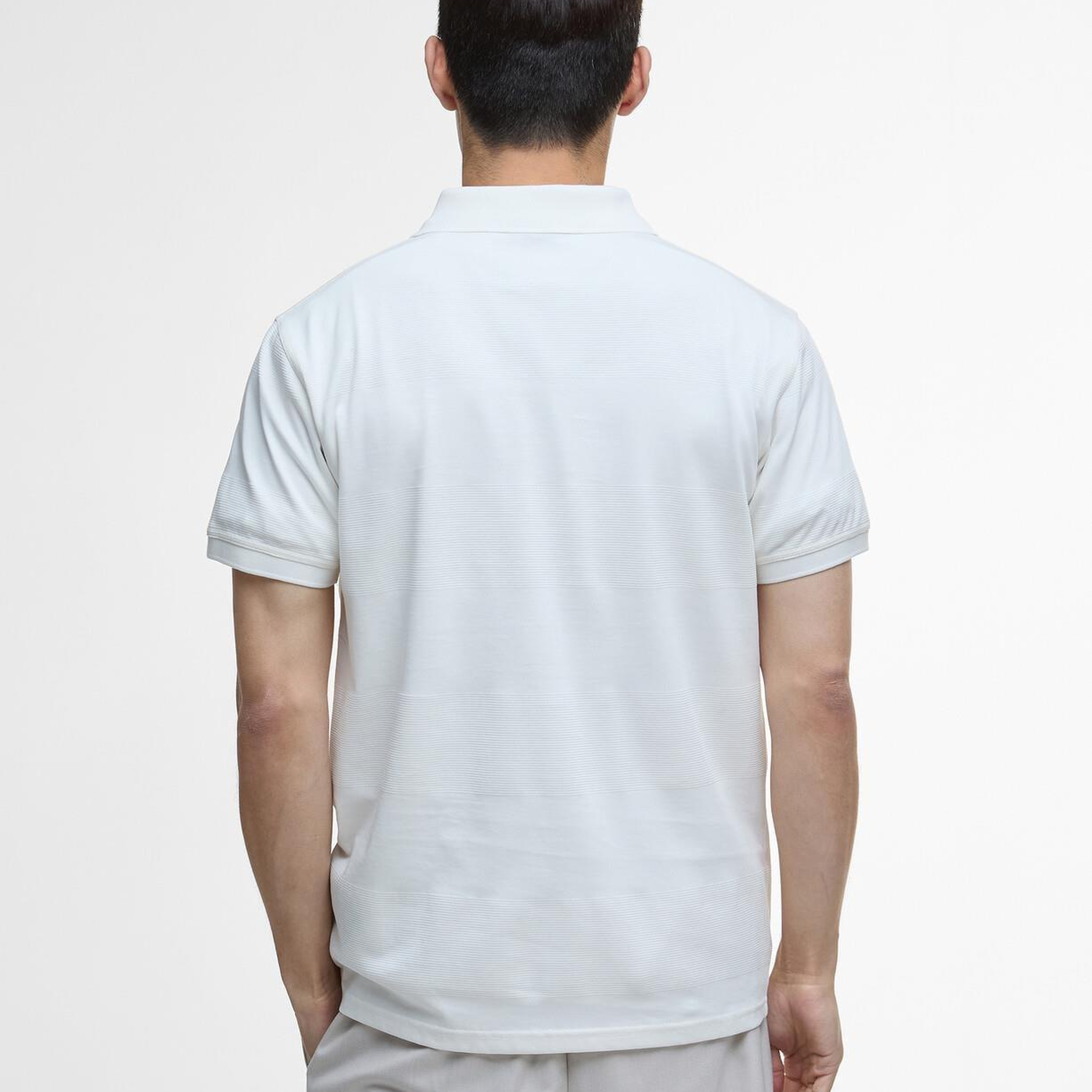 B.Intl Chapter Jacquard Texture Polo Yaka