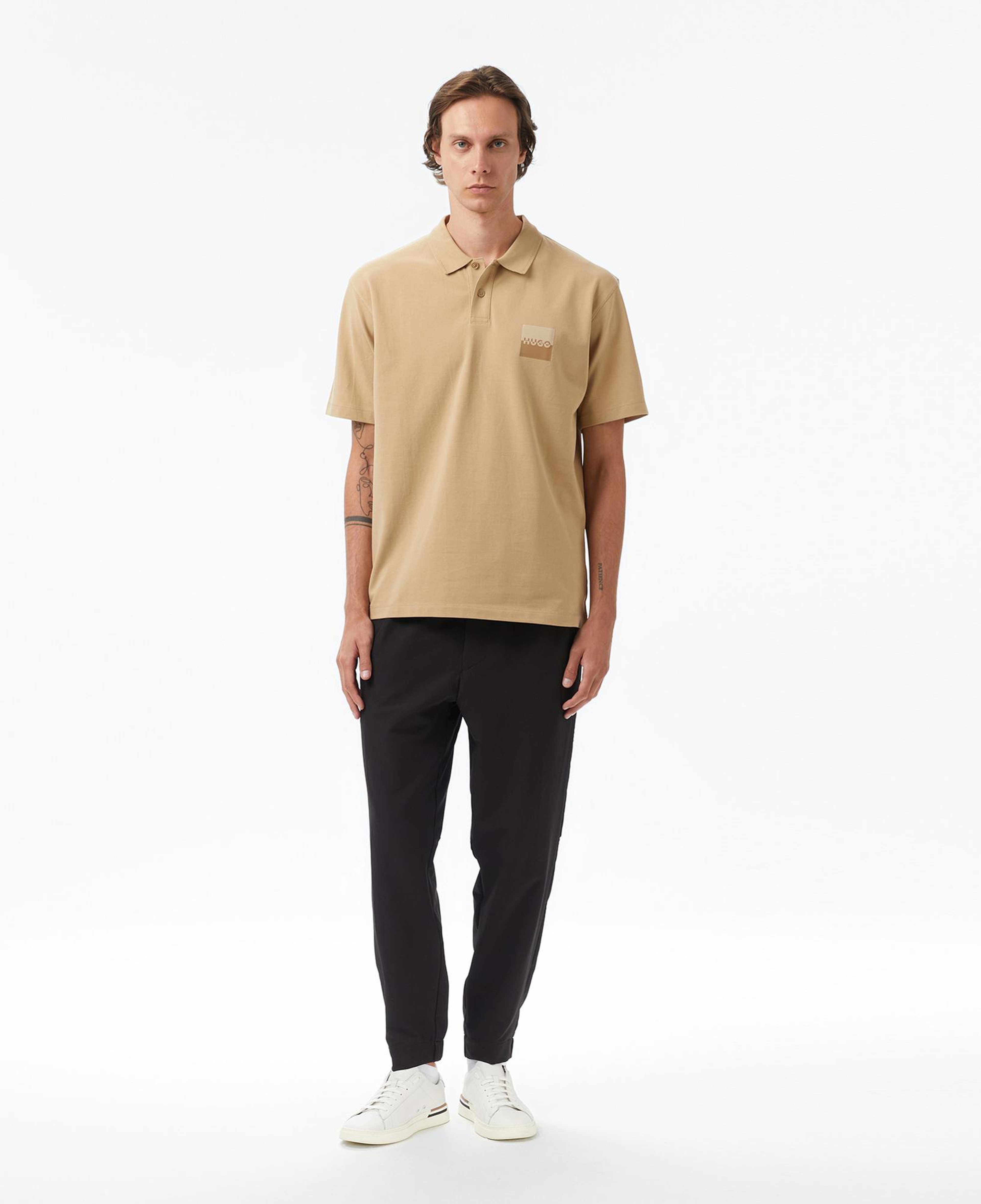 Hugo Dusplity Erkek Bej Polo