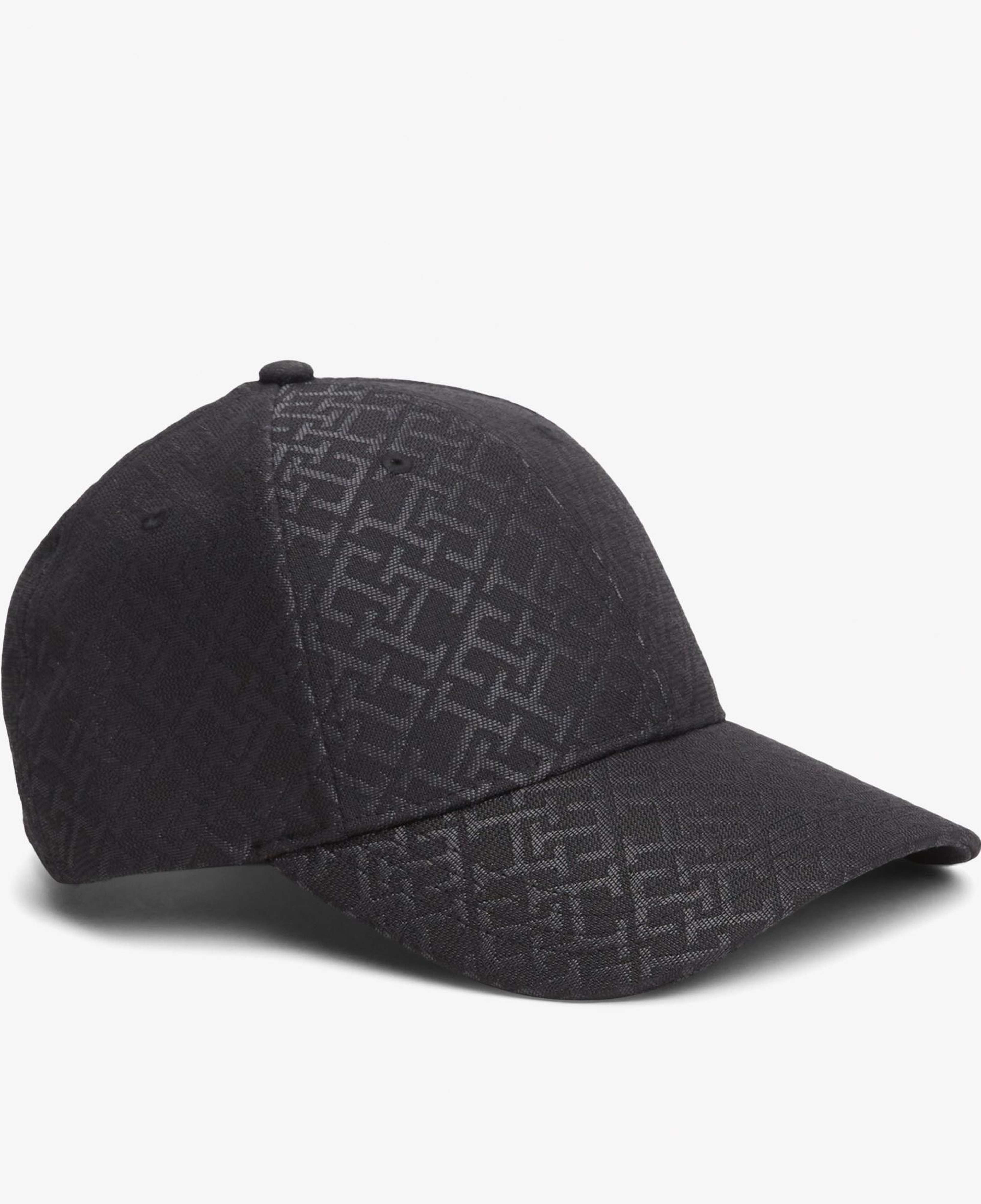 Tommy Hilfiger Monogram Kadın Siyah Şapka