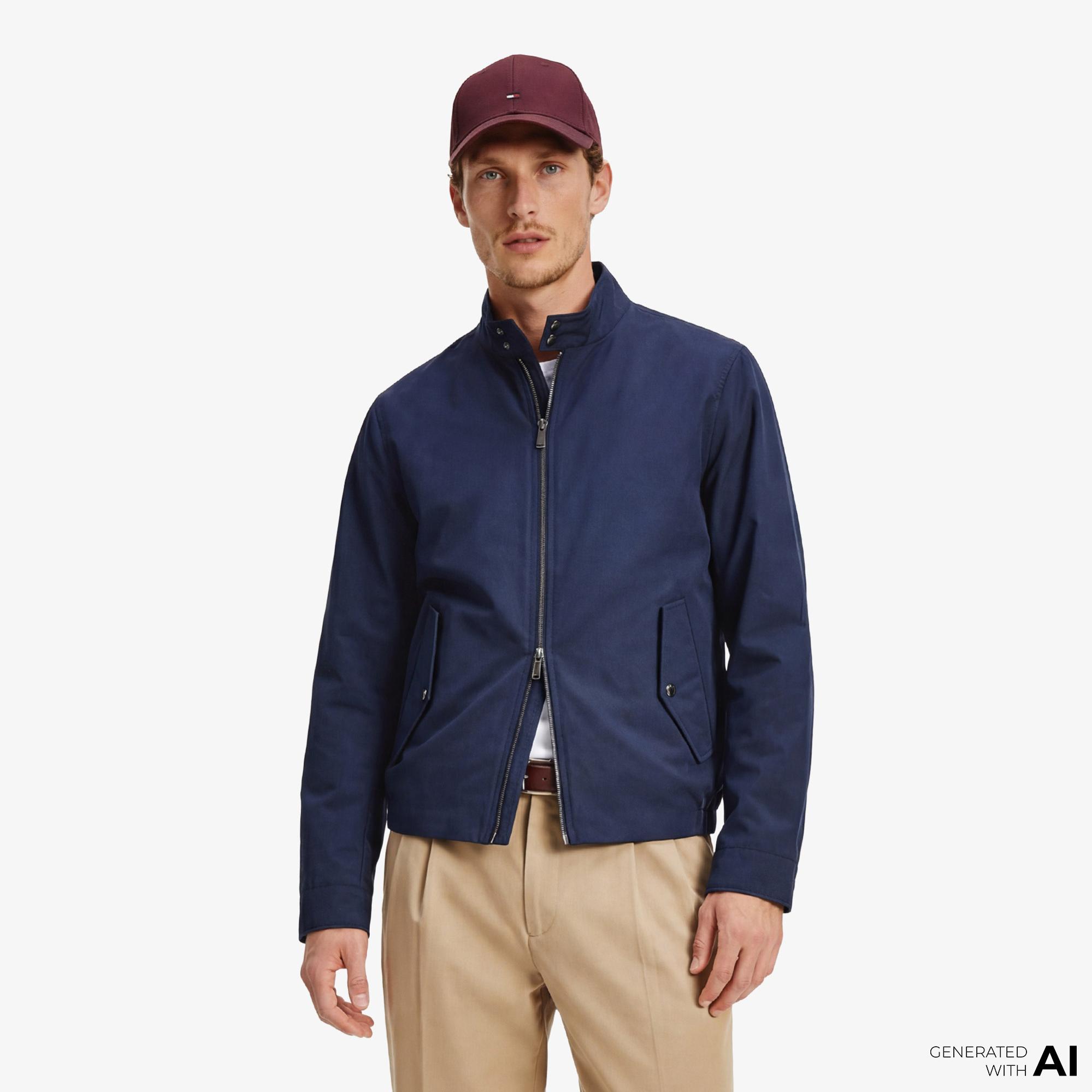 Tommy Hilfiger Dressed Casual Erkek Lacivert Ceket