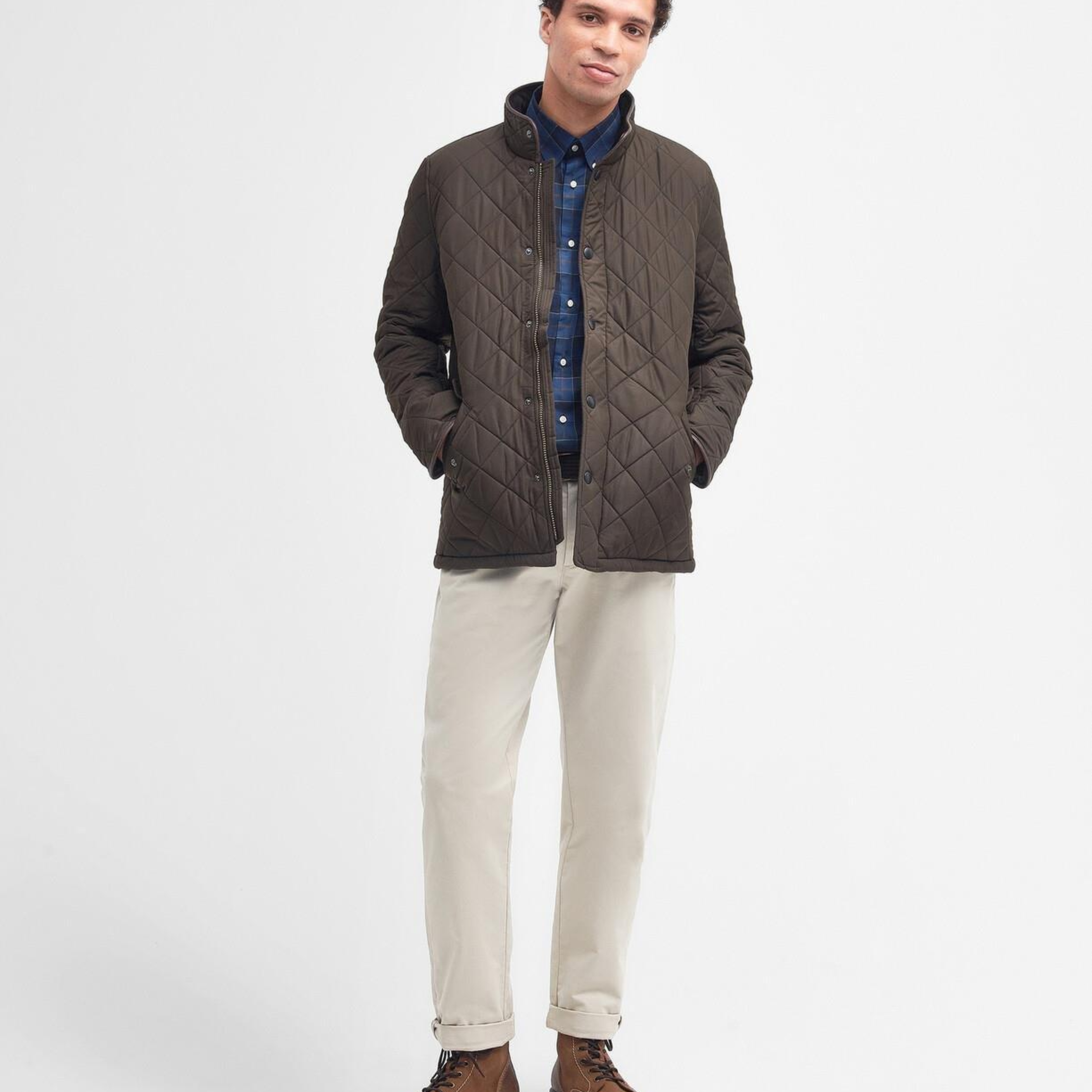 Barbour Powell Polar Kapitone Ceket