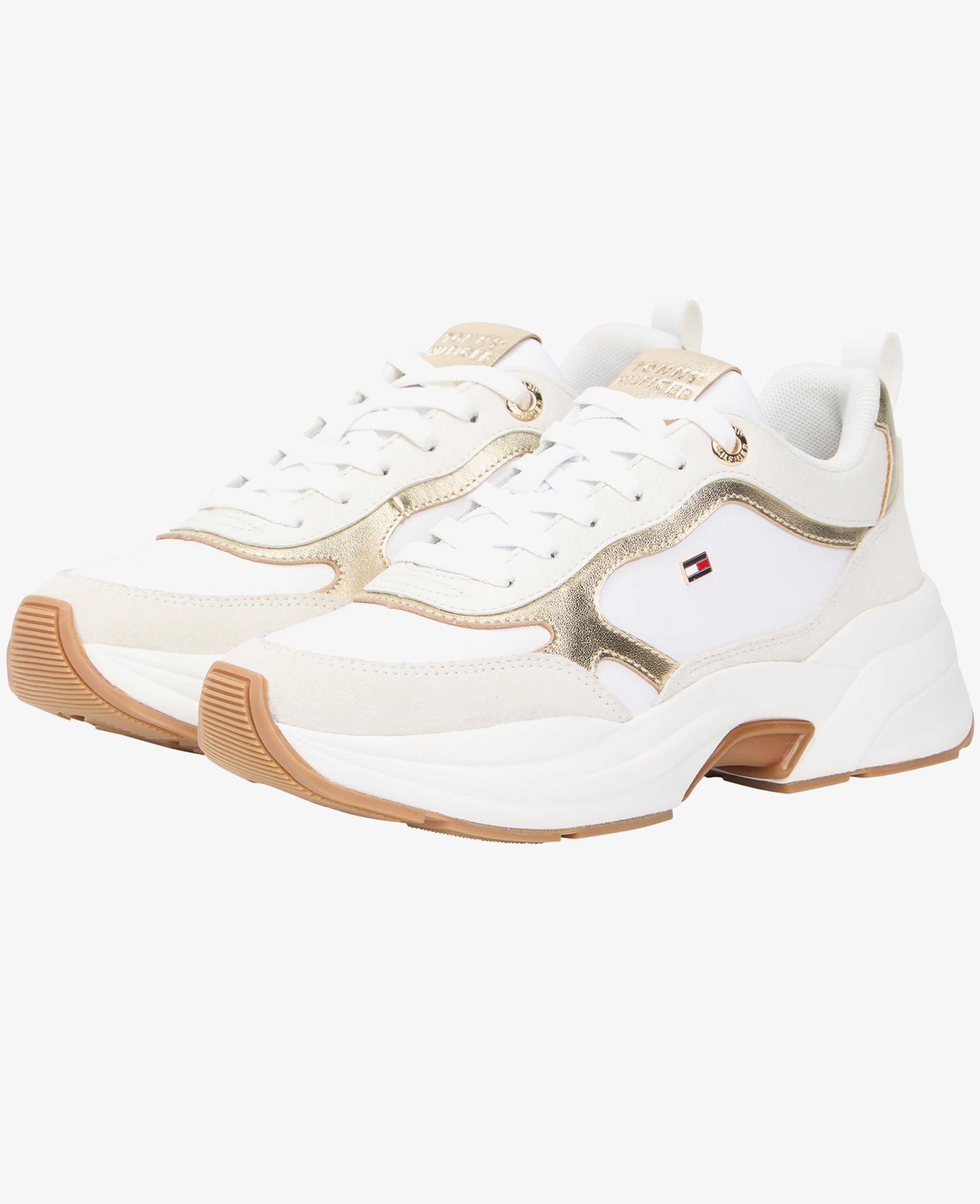 Tommy Hilfiger Ines Kadın Altın Sneaker