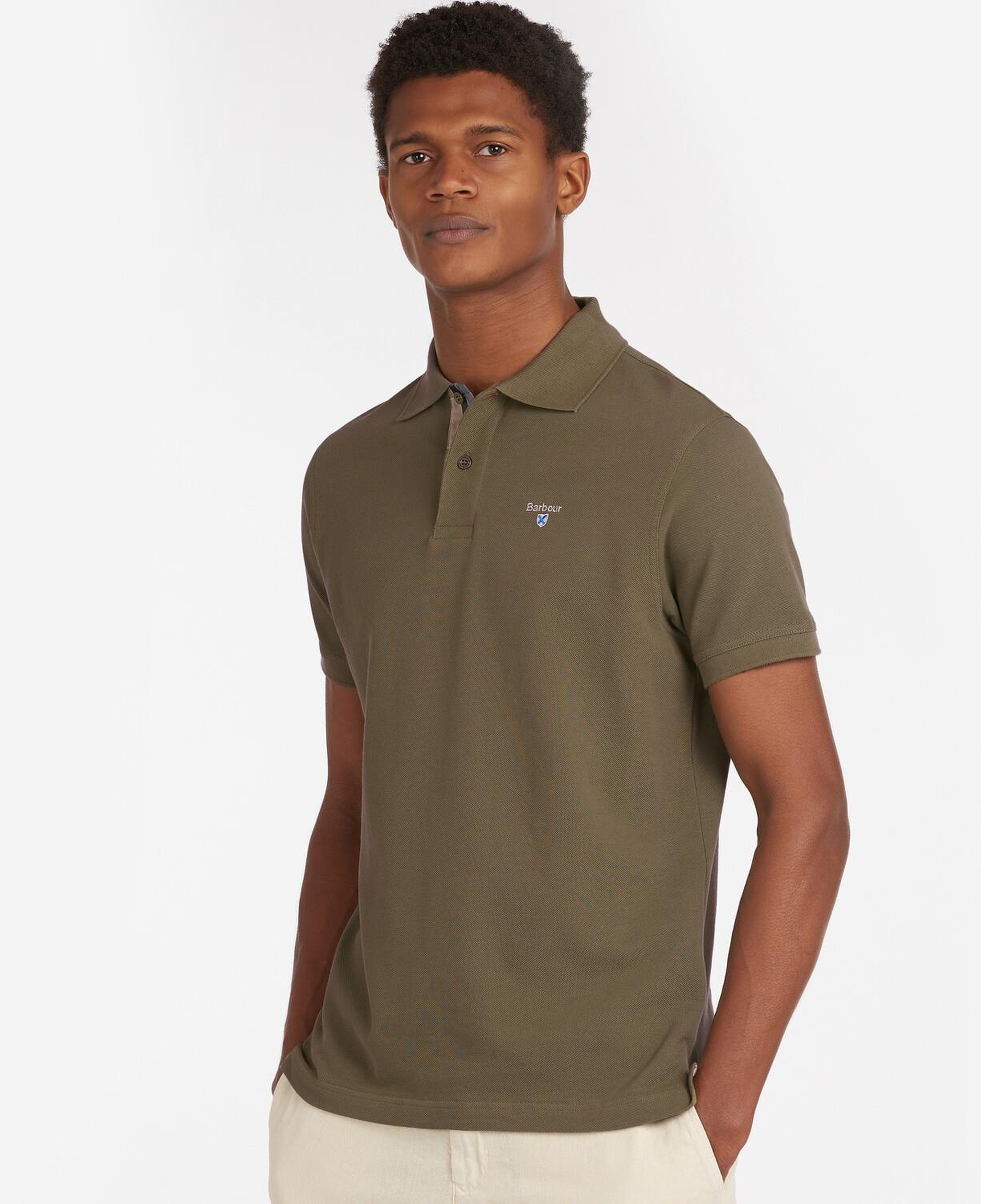 Barbour Tartan Pique Polo Yaka