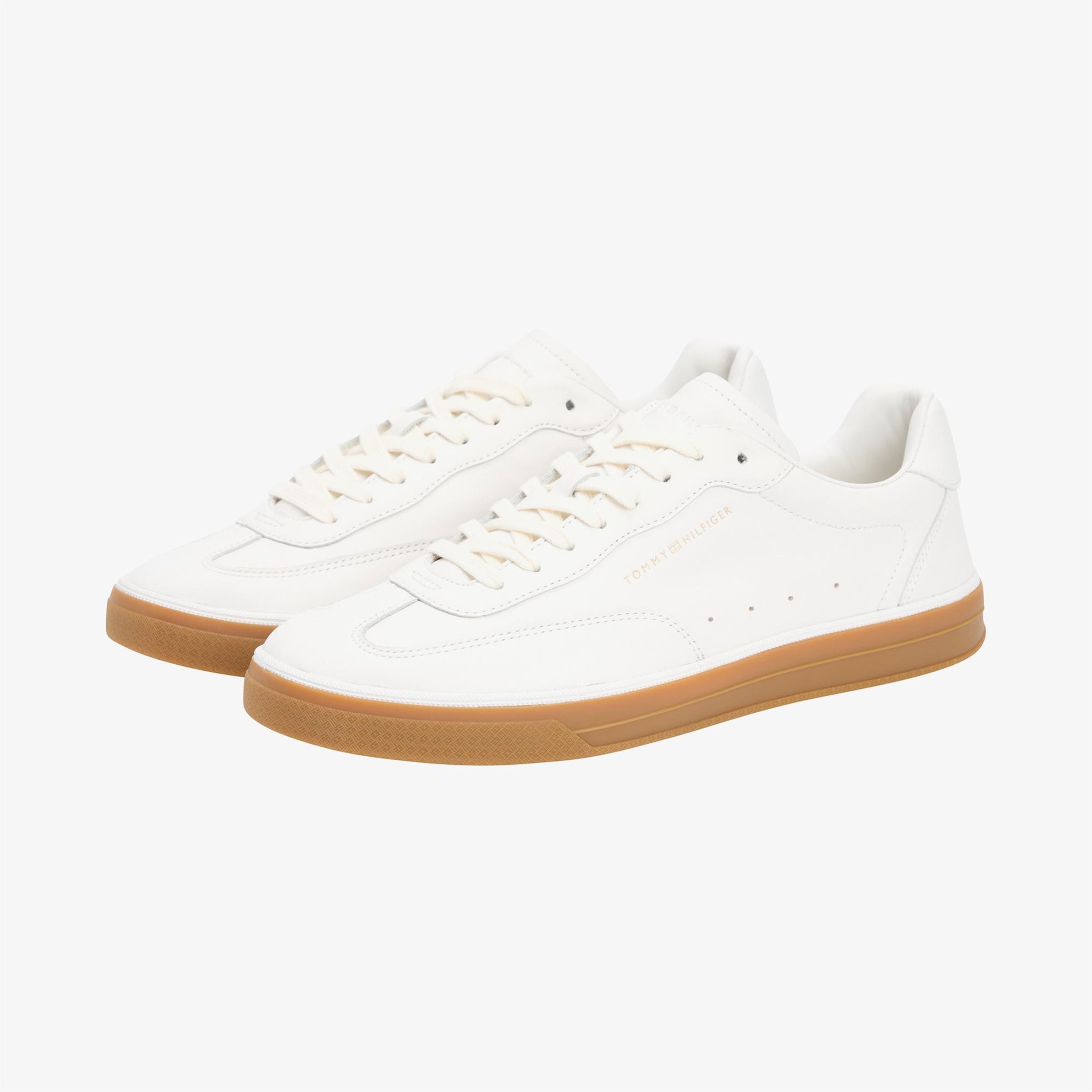 Tommy Hilfiger Lo Lux Erkek Beyaz Sneaker