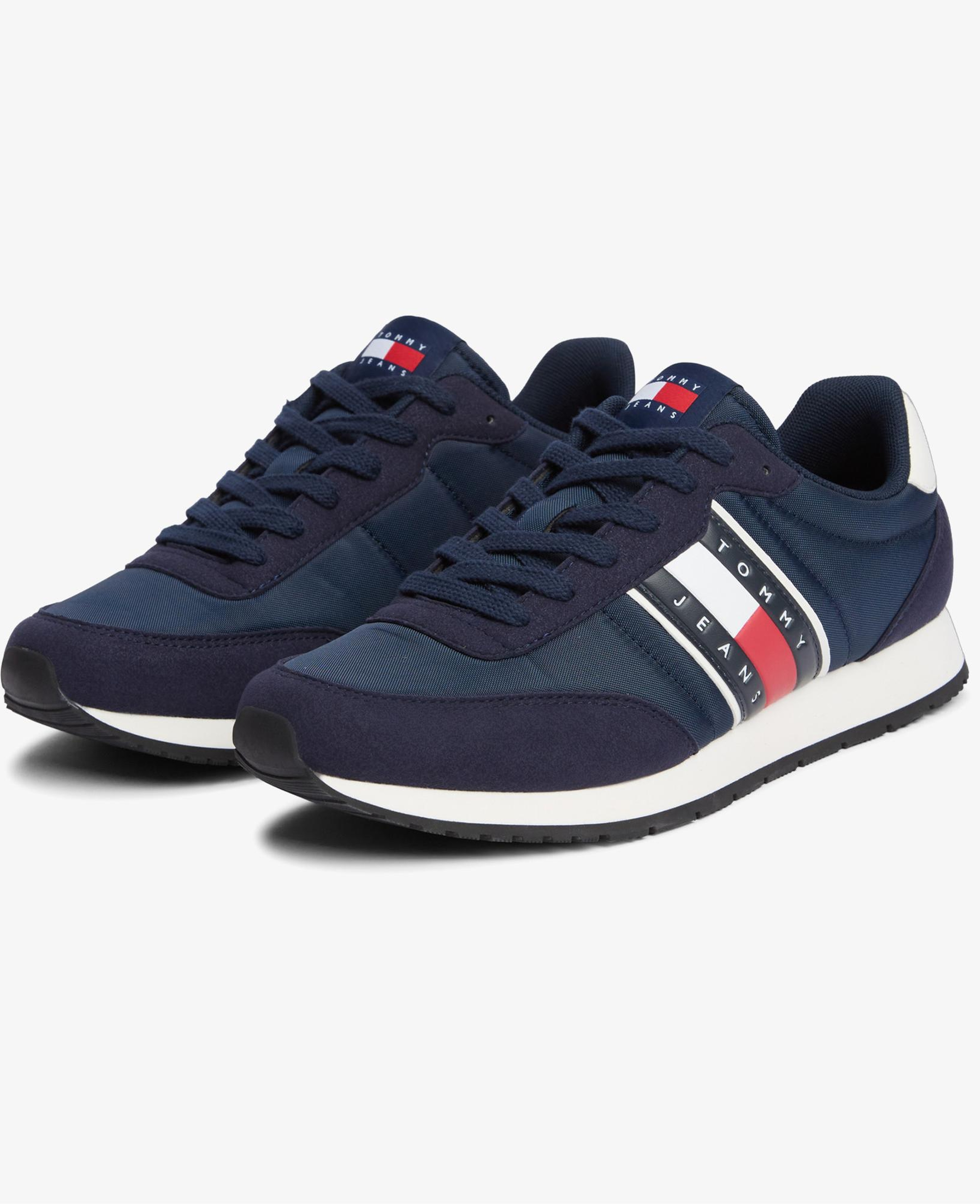 Tommy Hilfiger Carl Erkek Lacivert Sneaker