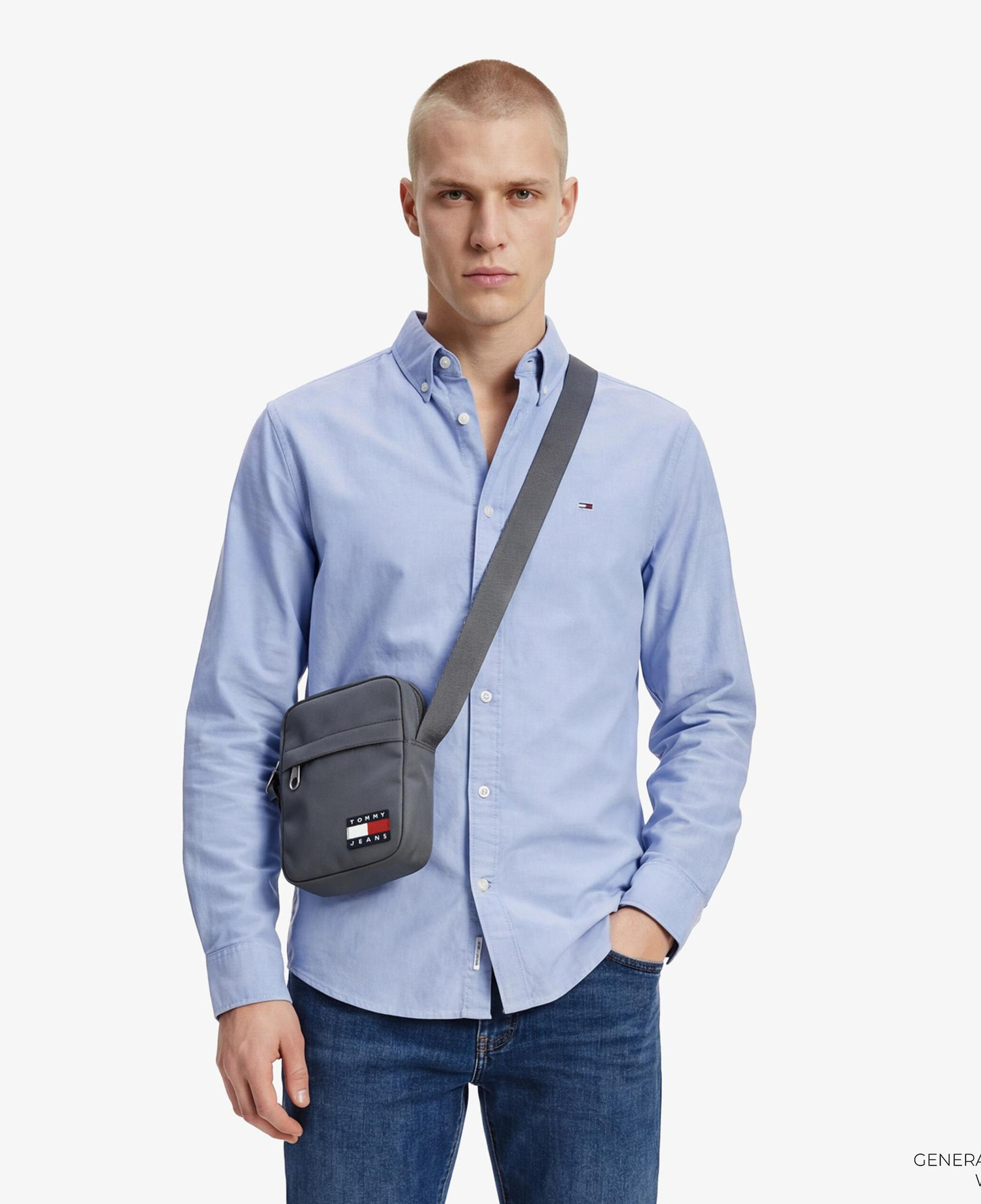 Tommy Hilfiger Oxford Erkek Mavi Gömlek