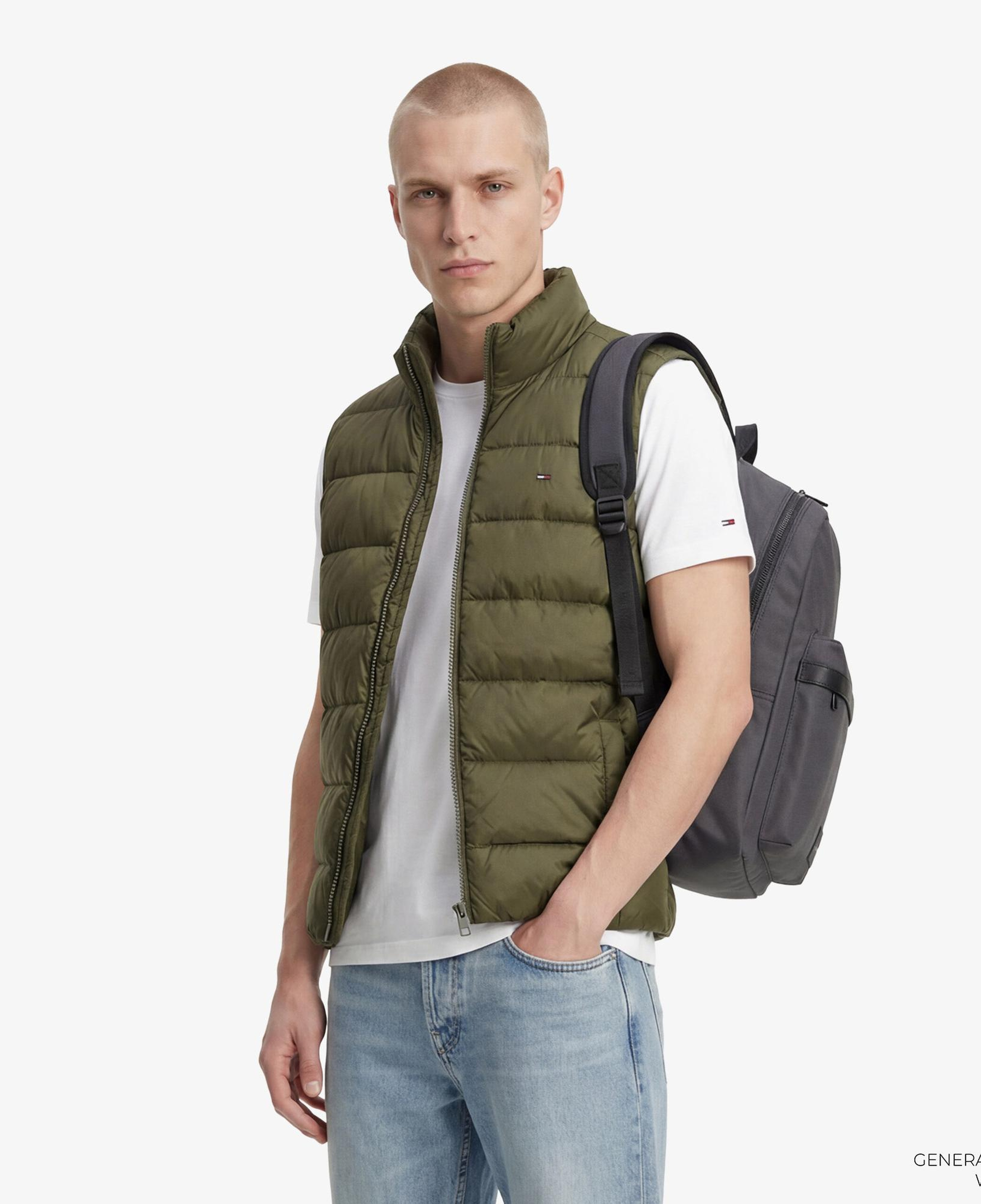 Tommy Hilfiger Light Down Erkek Yeşil Yelek