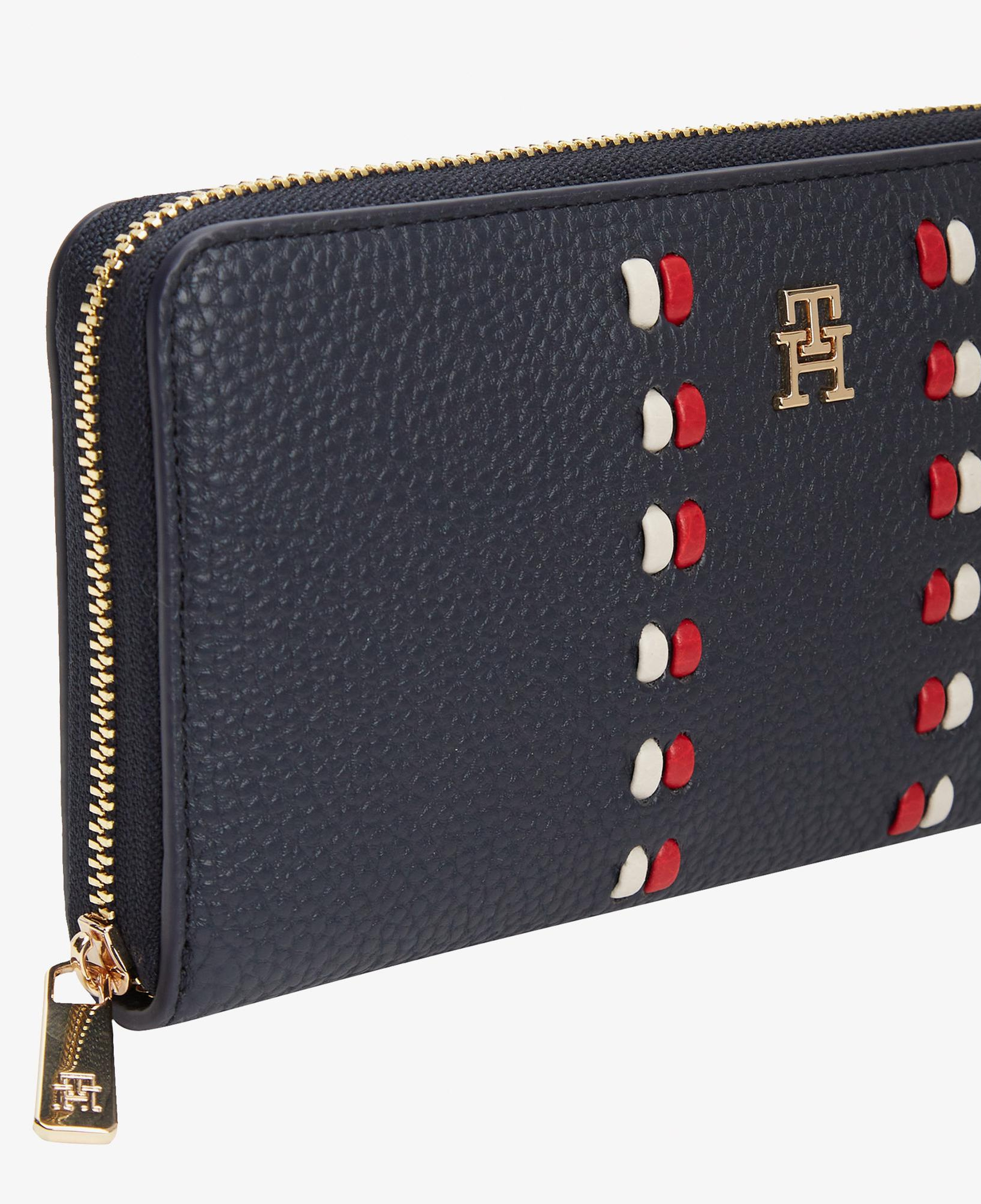 Tommy Hilfiger Icon Corp Kadın Lacivert Cüzdan