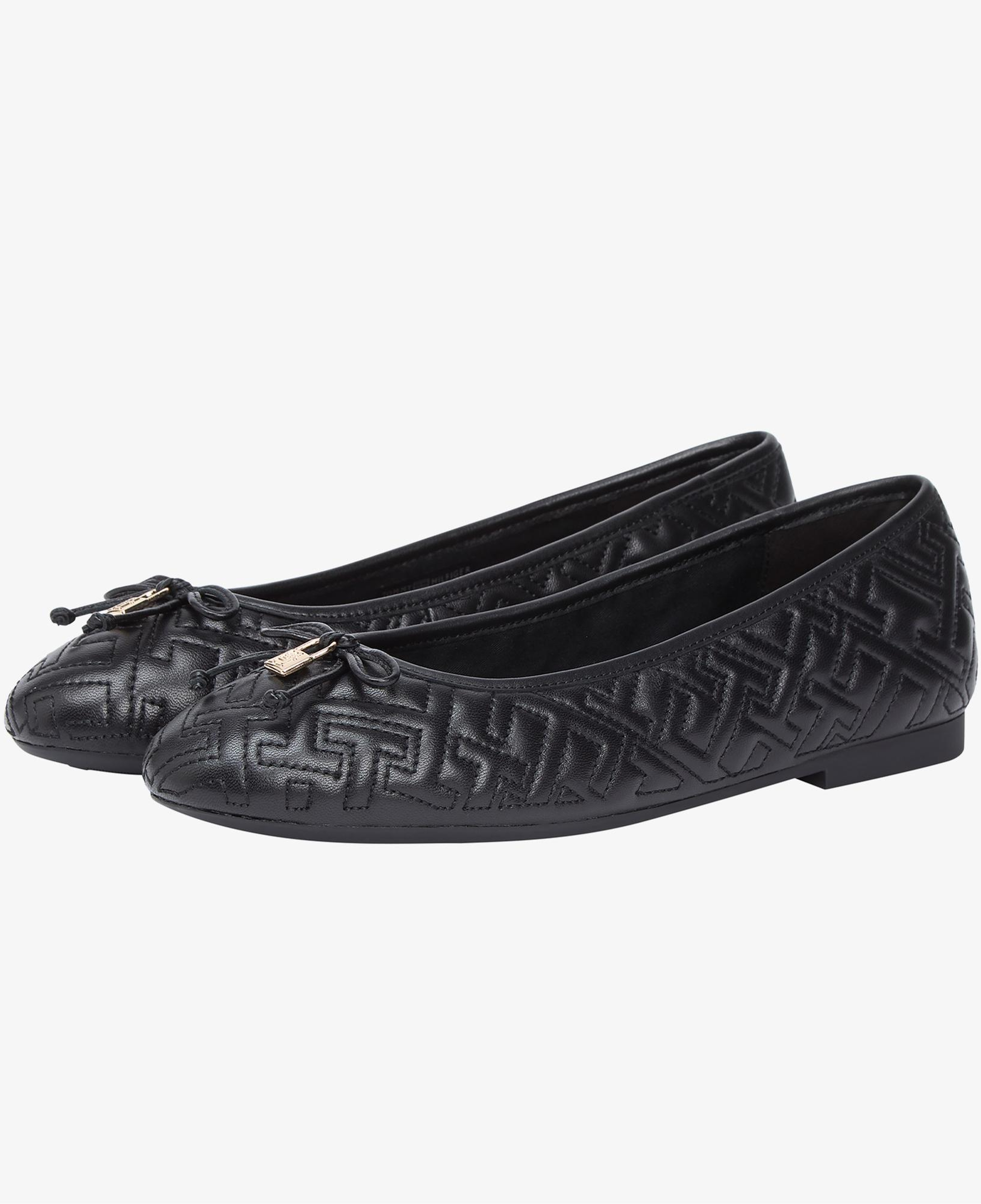 Tommy Hilfiger Martina Kadın Siyah Babet