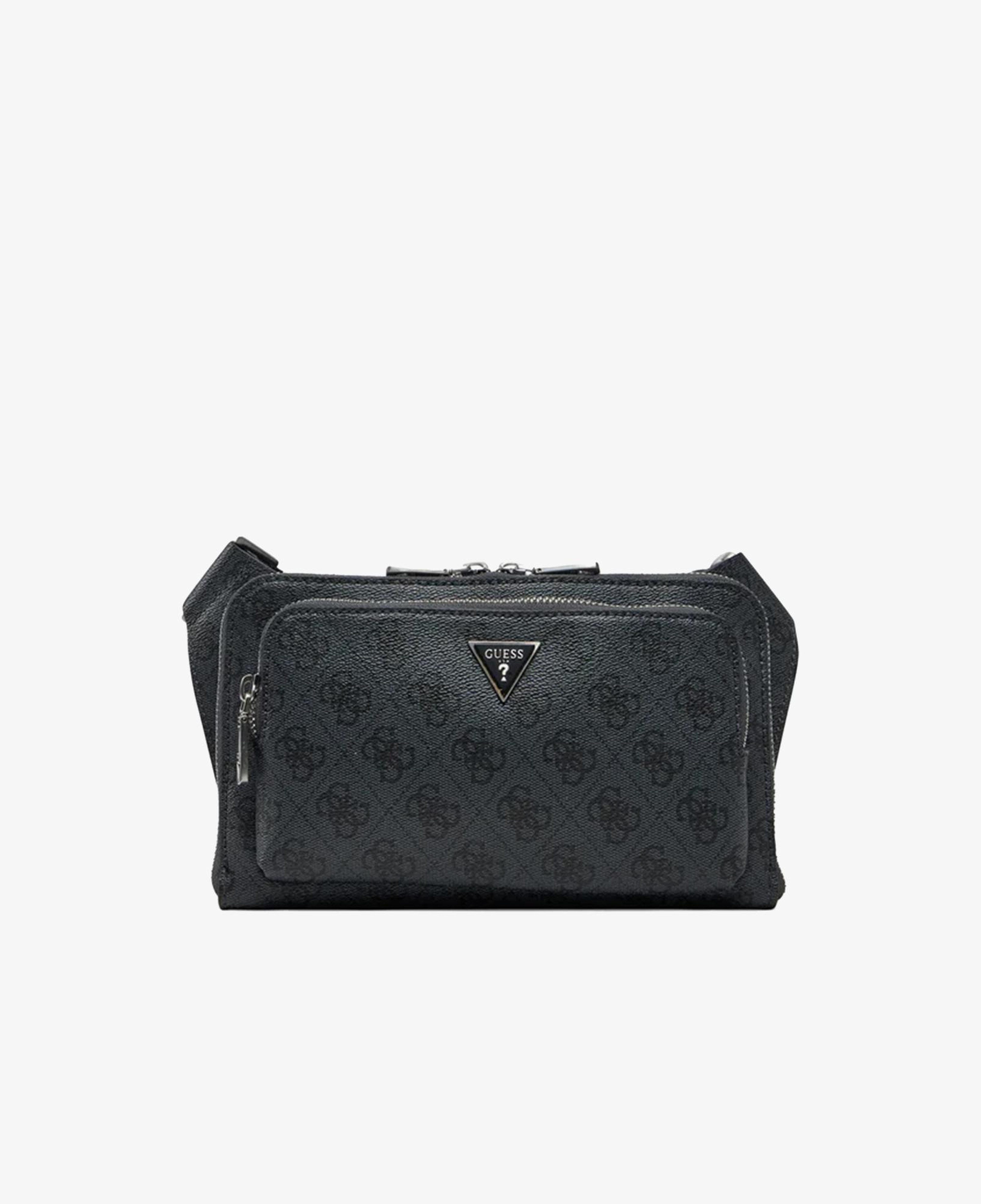 Guess Milano Compact Erkek Siyah Bel Çantası