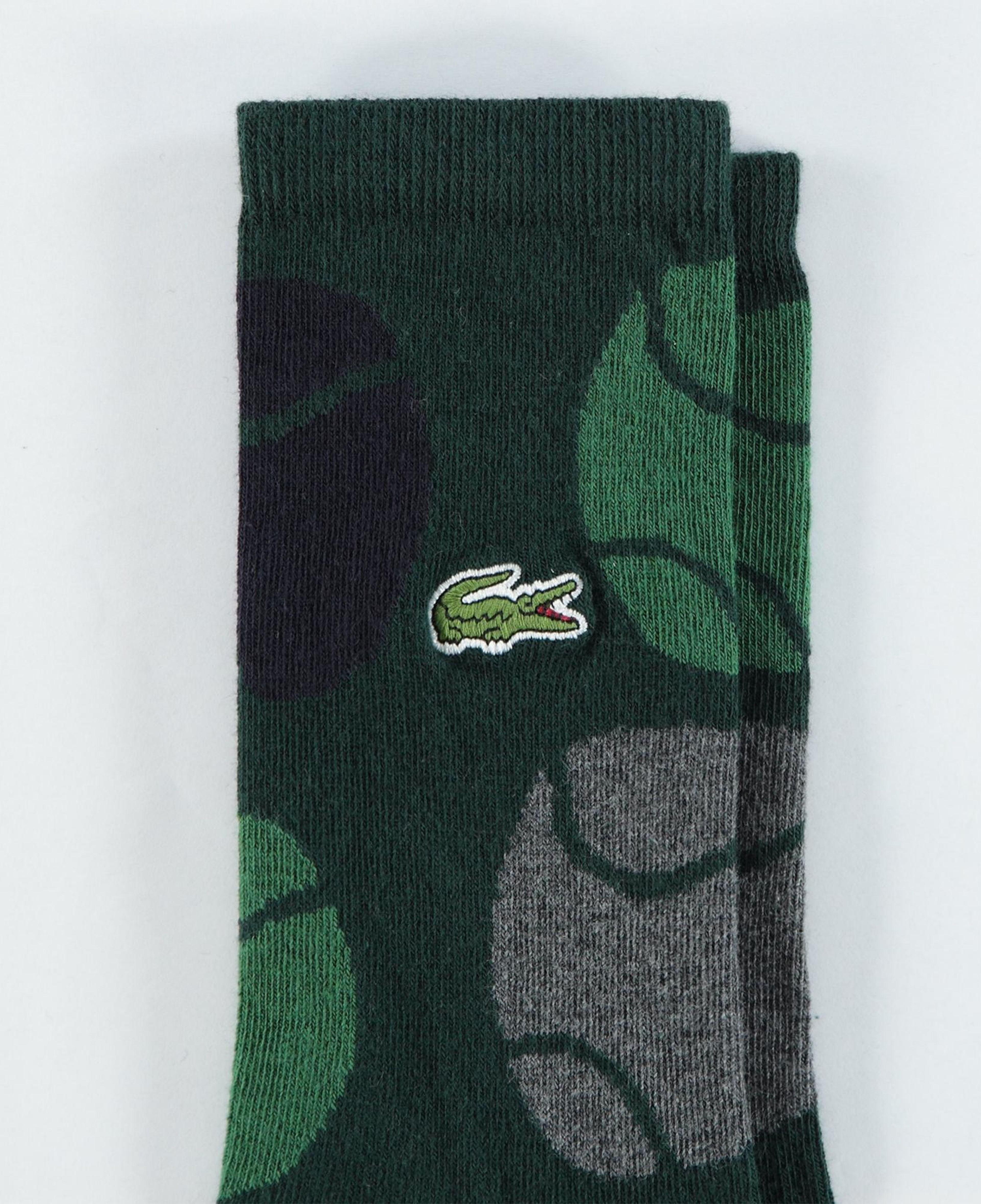 Lacoste Unisex Koyu Yeşil Çorap