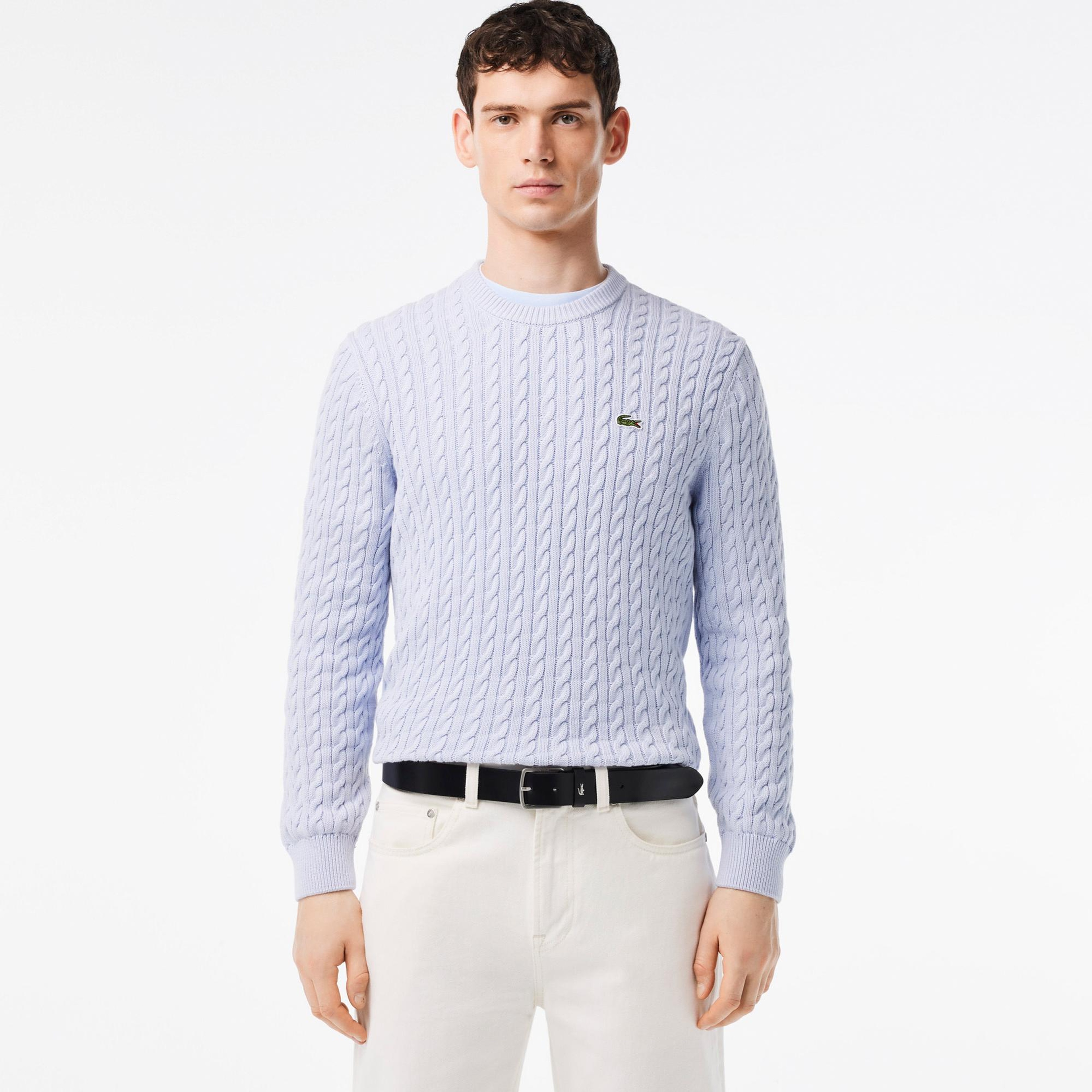 Lacoste Elegance Erkek Deri Siyah Kemer