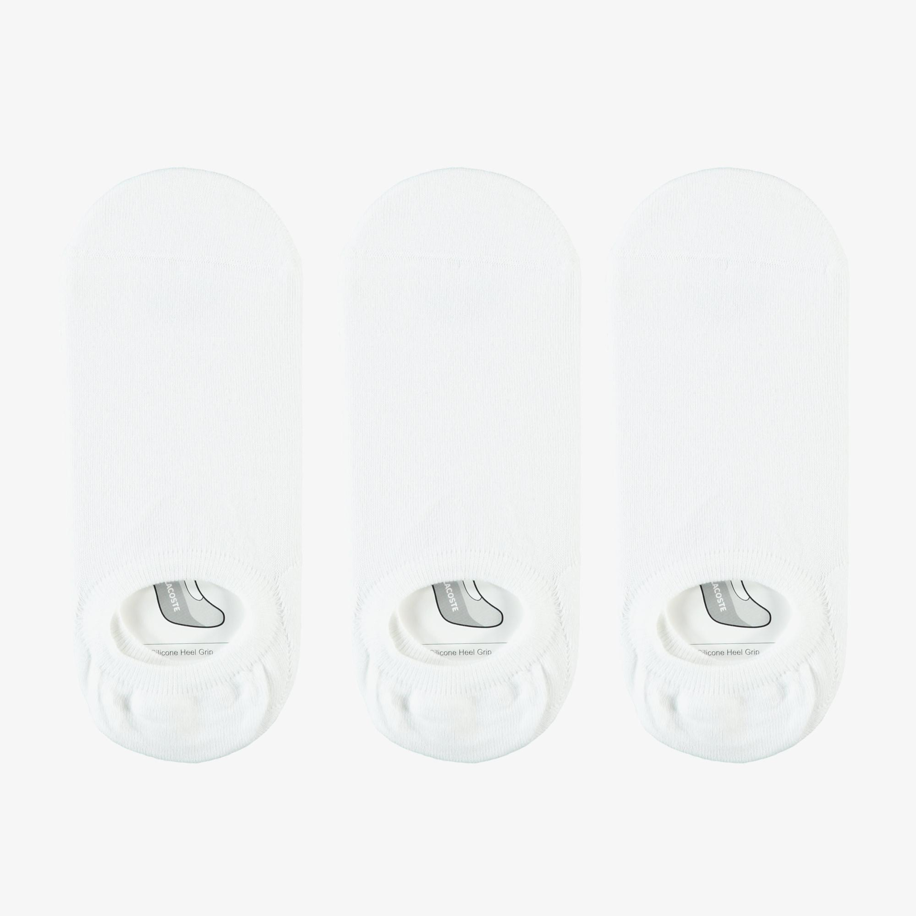 Lacoste Unisex 3'lü Beyaz Çorap