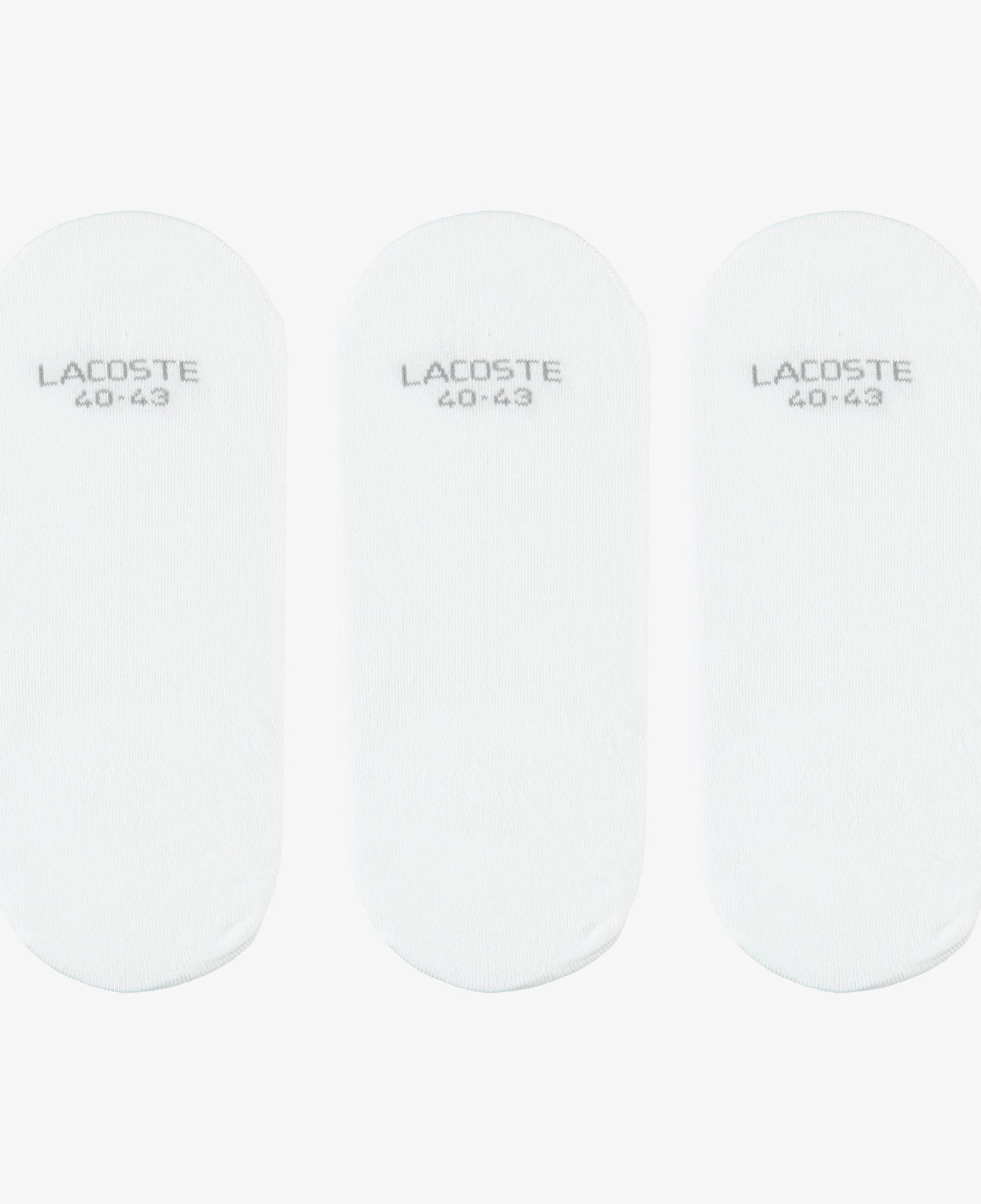 Lacoste Unisex 3'lü Beyaz Çorap