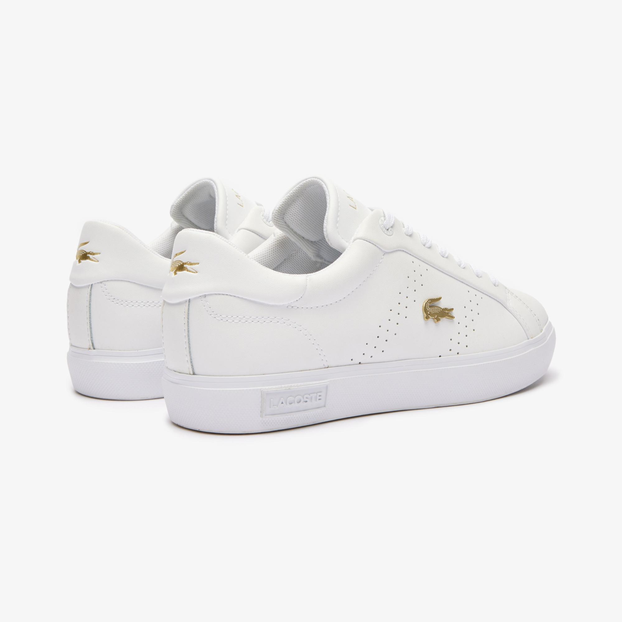 Lacoste Powercourt 2.0 Kadın Beyaz Sneaker