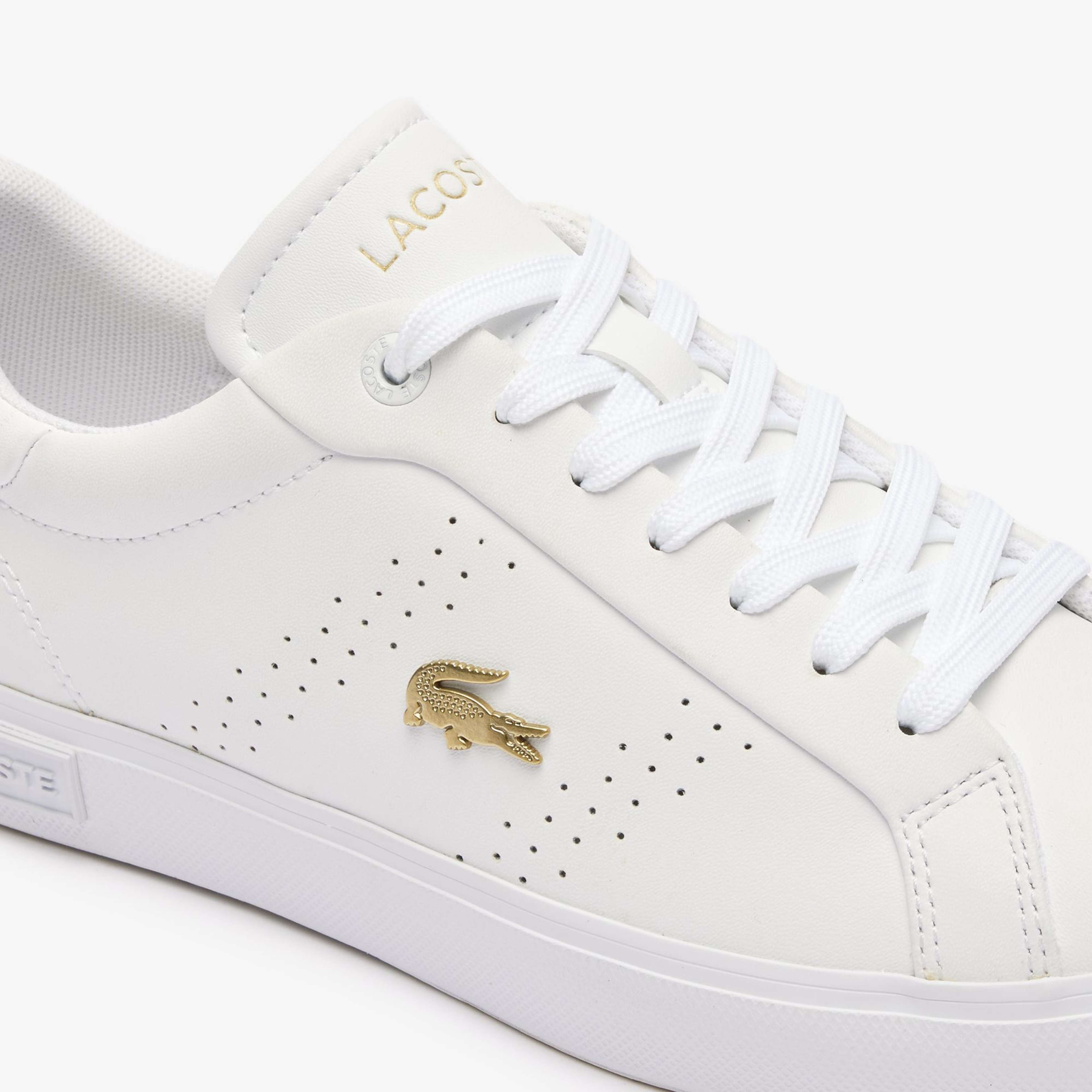 Lacoste Powercourt 2.0 Kadın Beyaz Sneaker