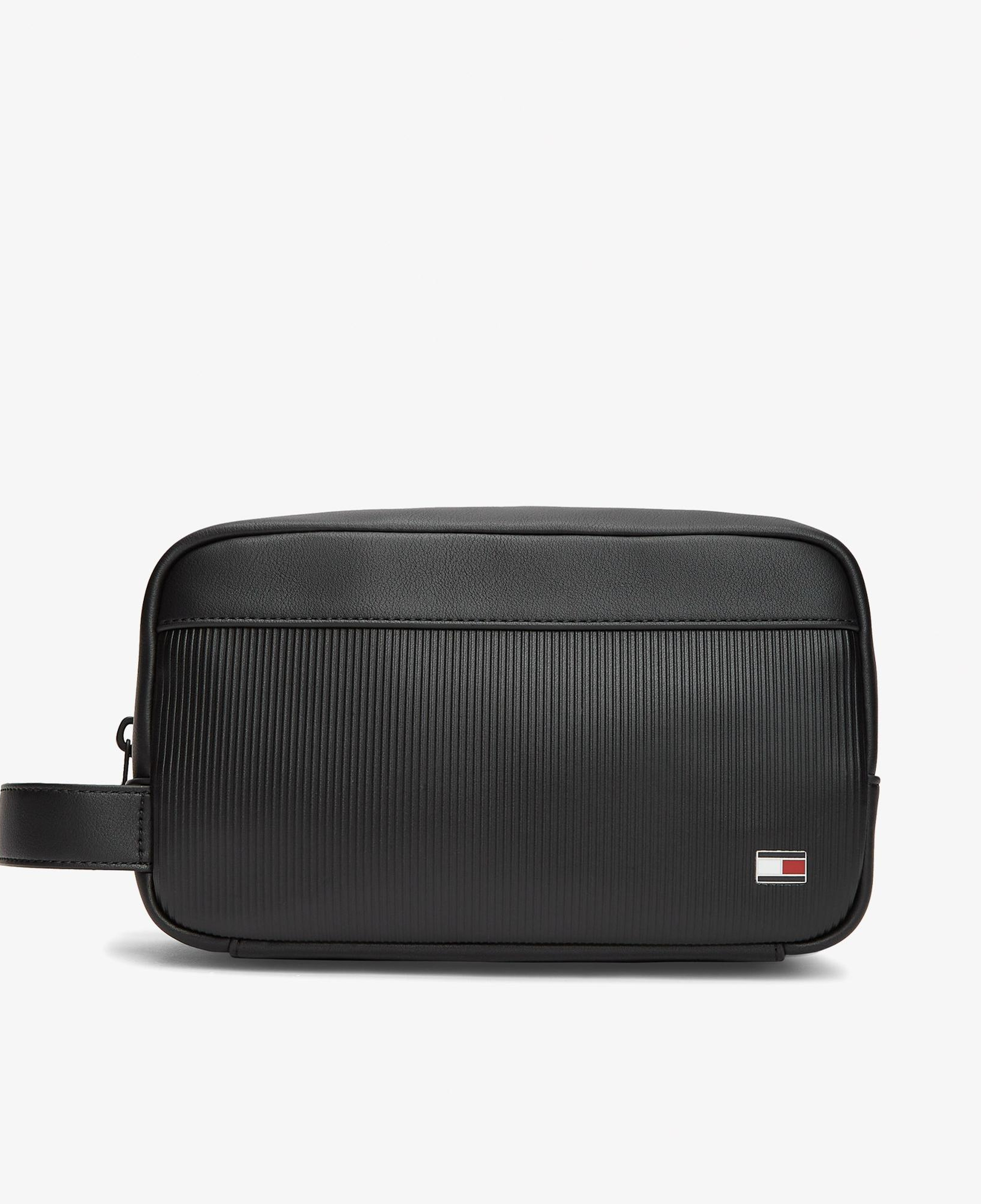 Tommy Hilfiger Flag Erkek Siyah El Çantası