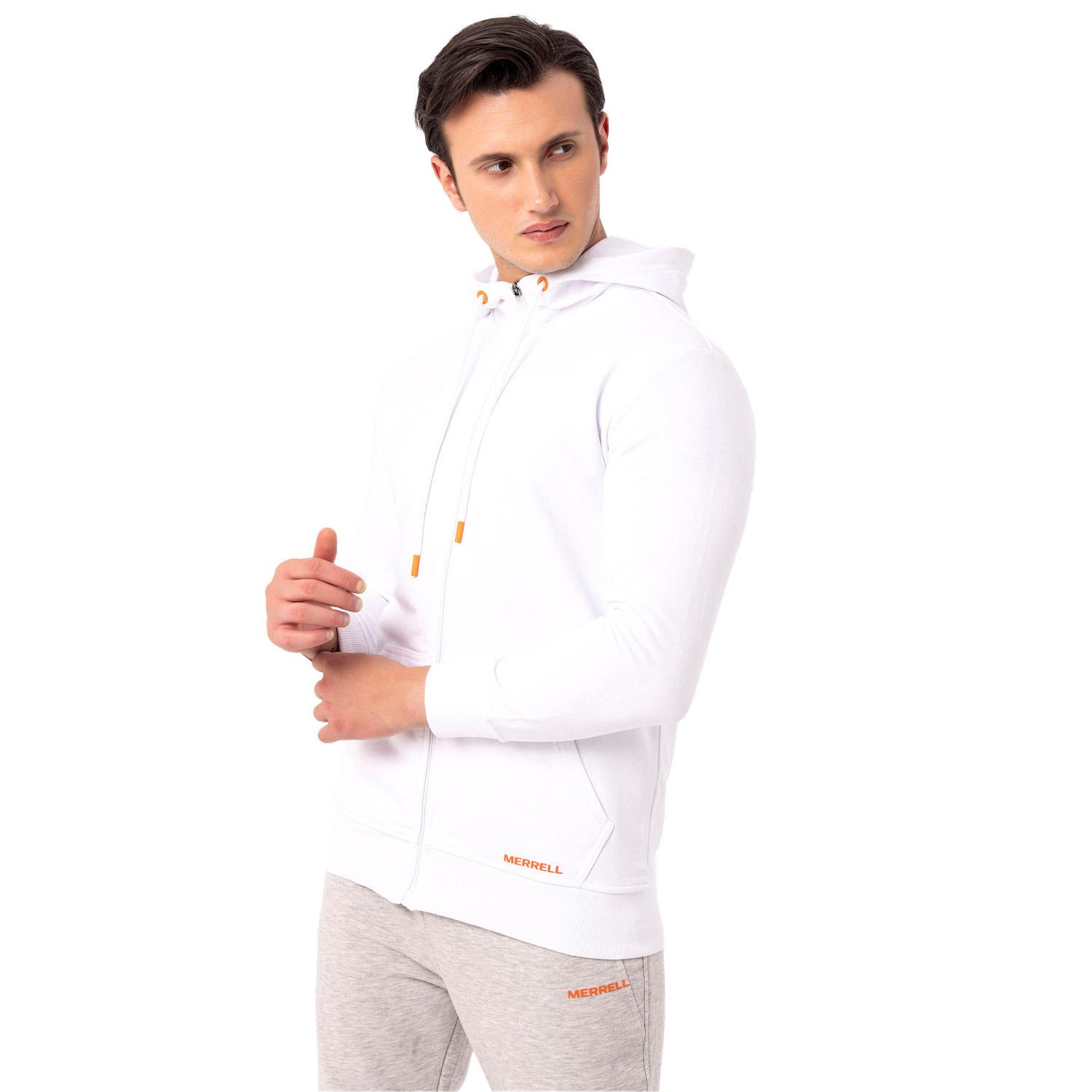 Merrell Scole Erkek Beyaz Sweatshirt