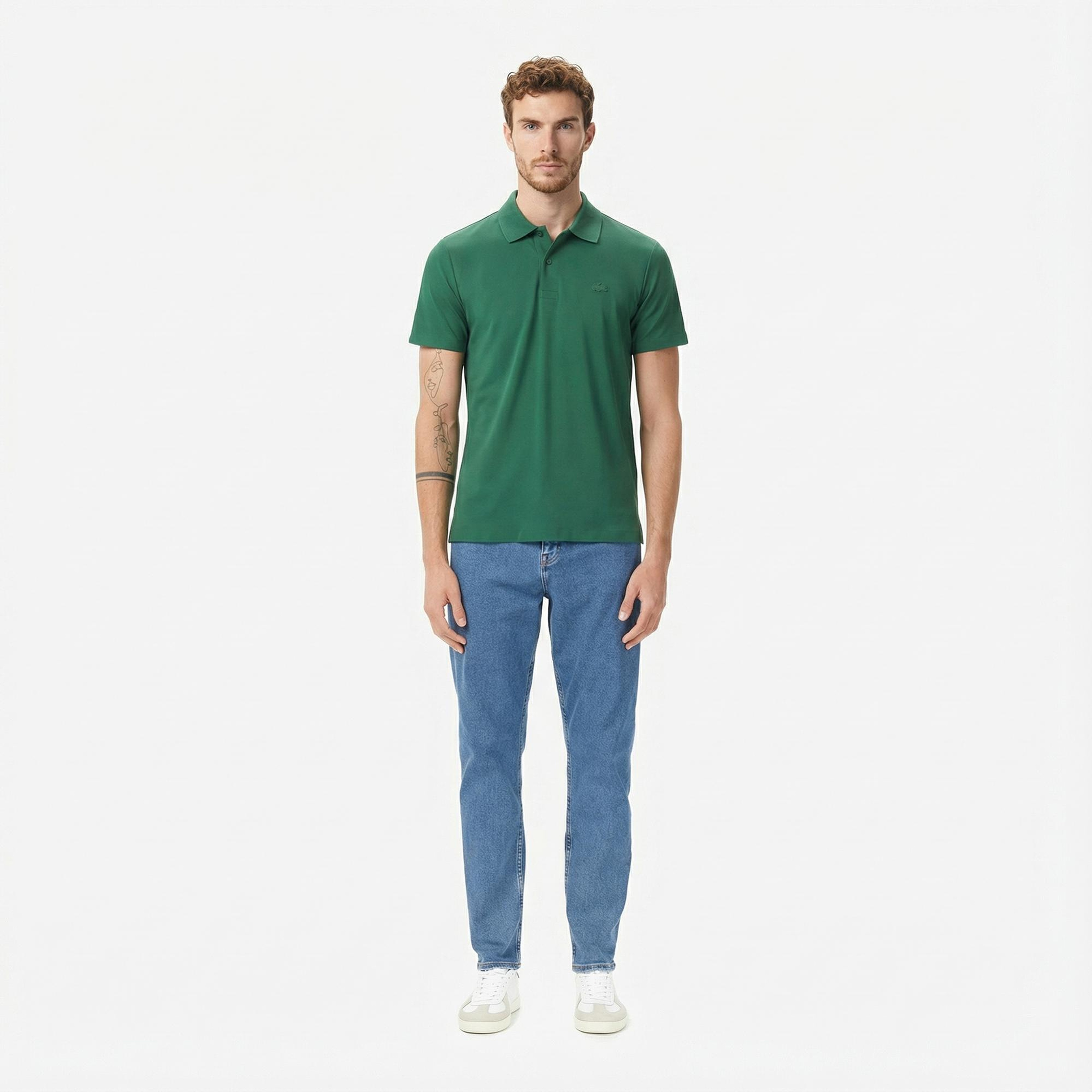 Lacoste Erkek Regular Fit Yeşil Polo