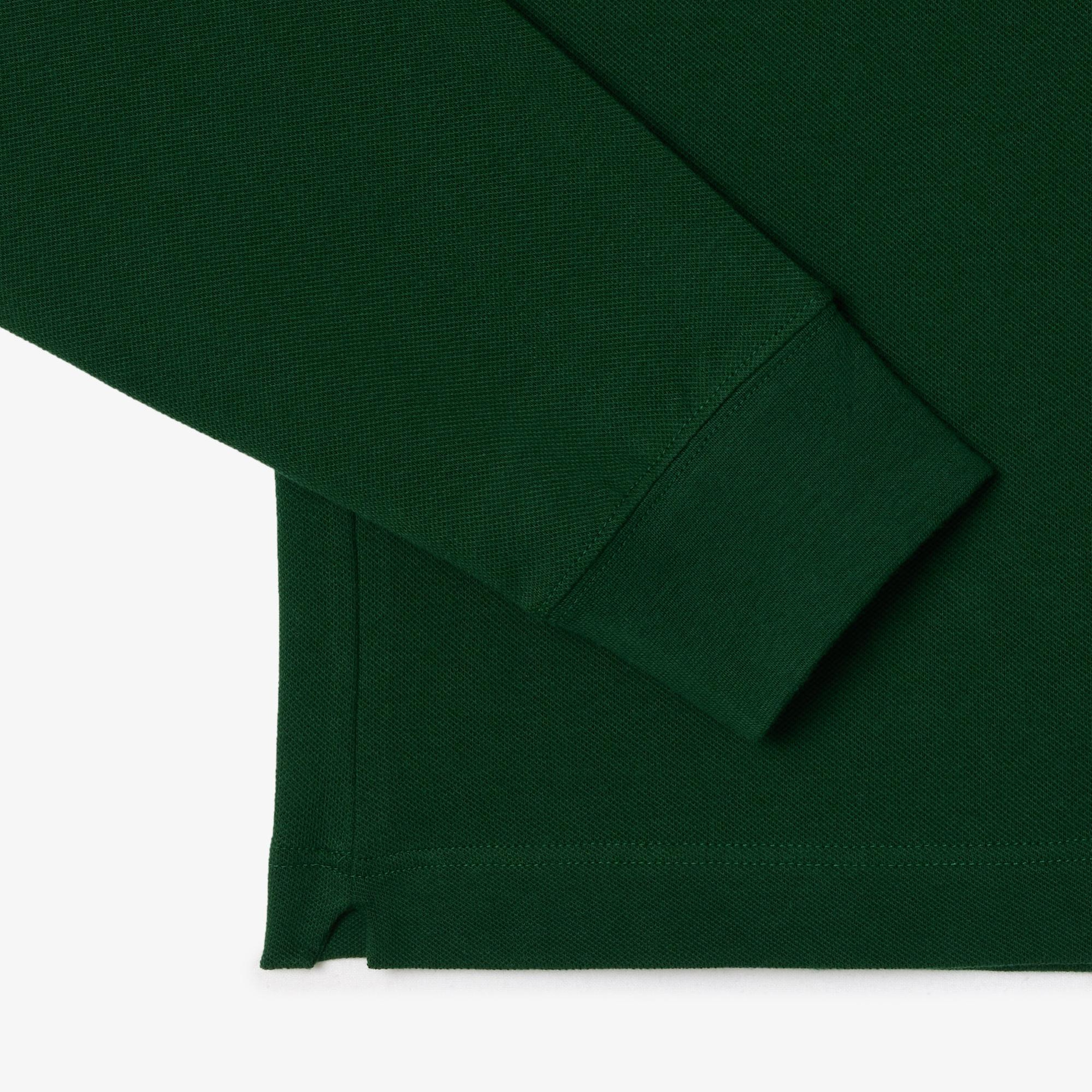 Lacoste Paris Erkek Regular Fit Uzun Kollu Haki Polo