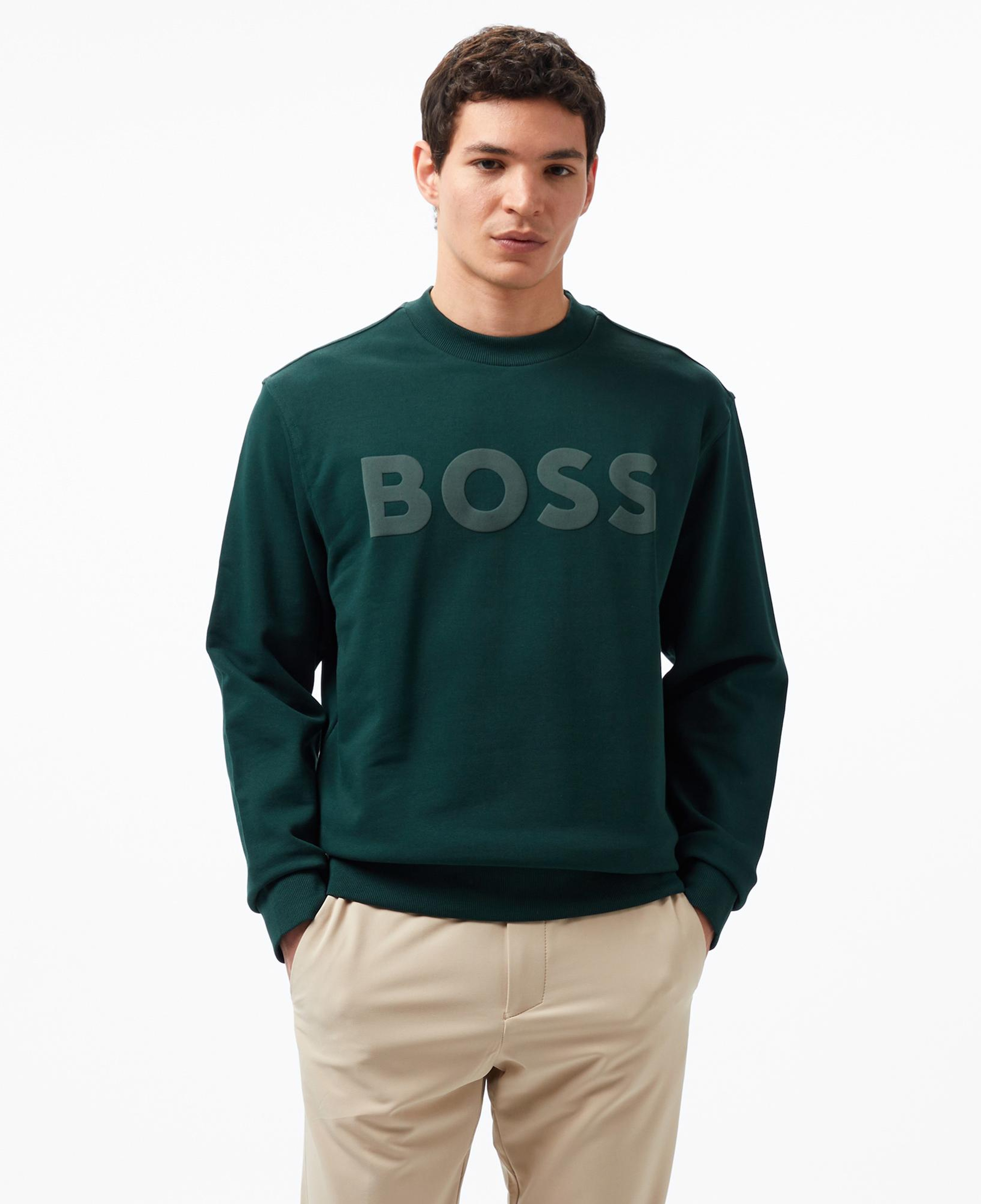 Boss Erkek Yeşil Sweatshirt