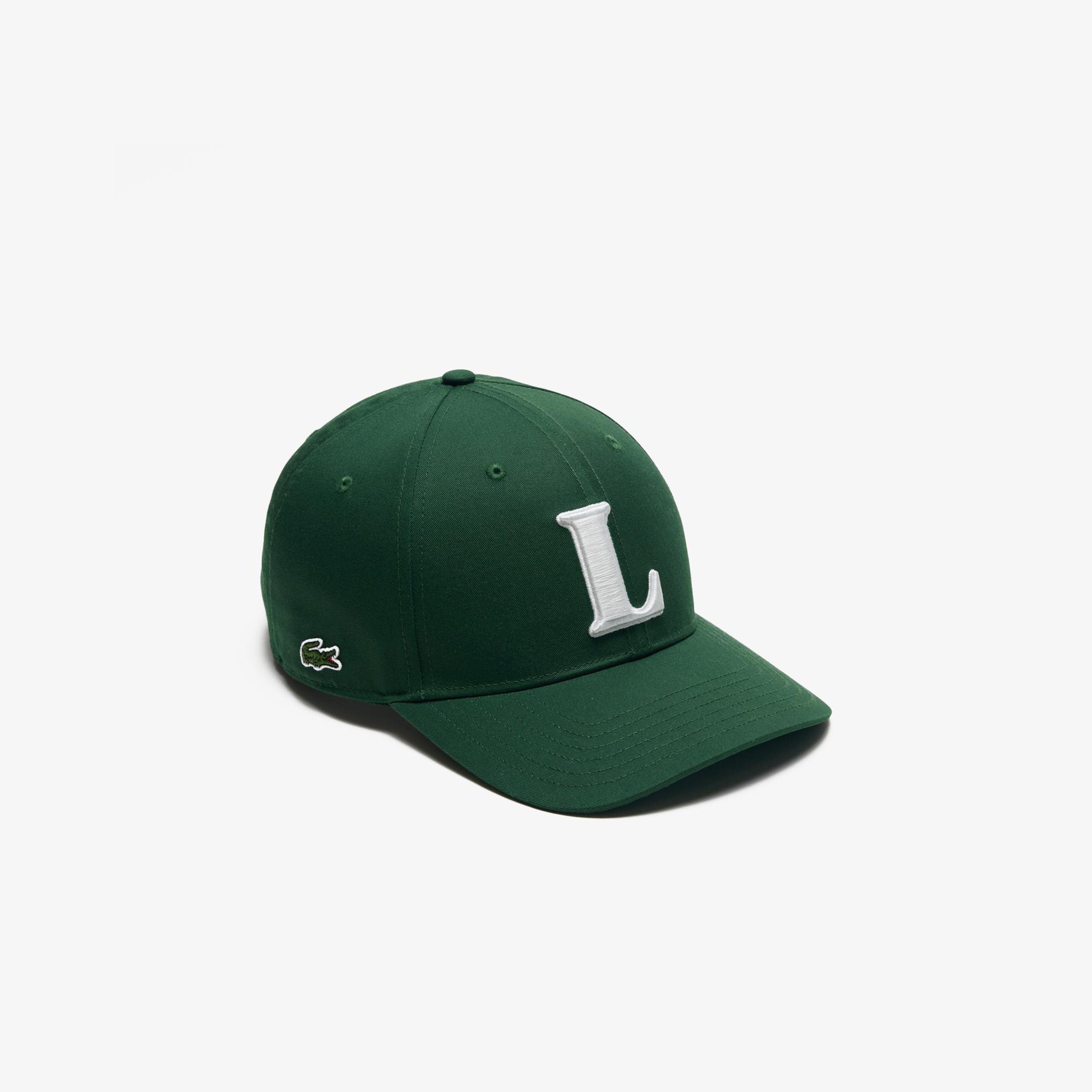 Lacoste Unisex Baskılı Yeşil Şapka