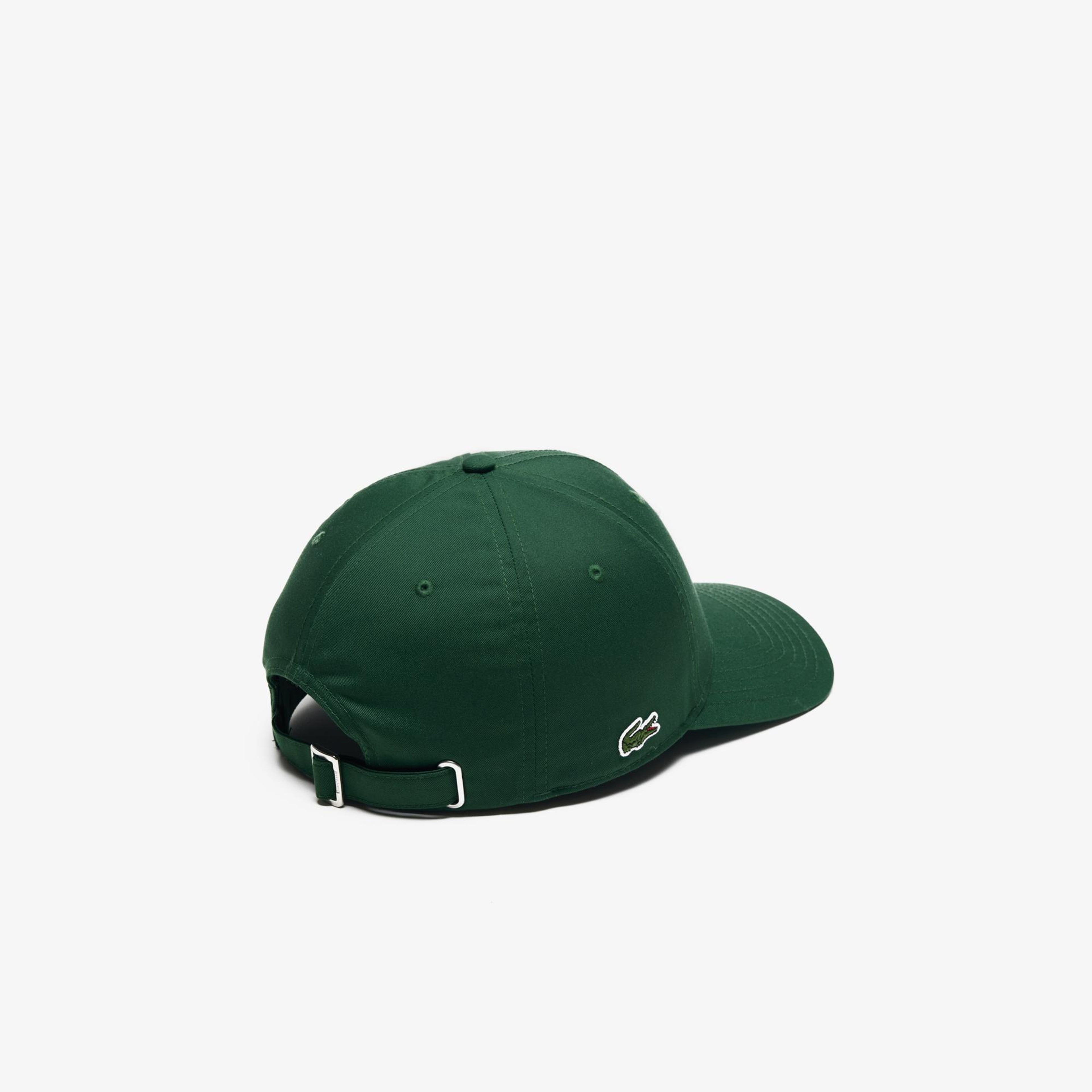 Lacoste Unisex Baskılı Yeşil Şapka