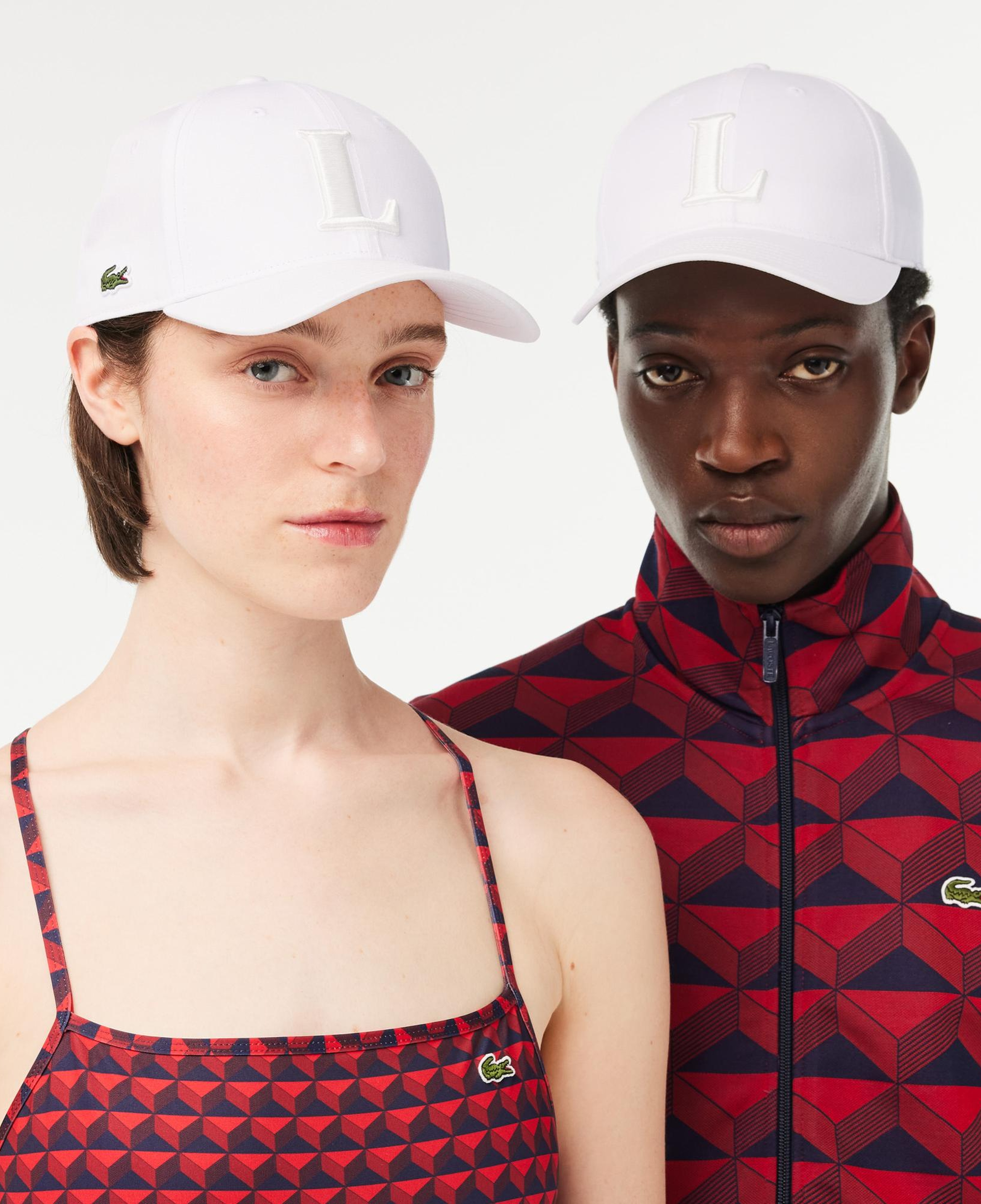 Lacoste Unisex Beyaz Şapka