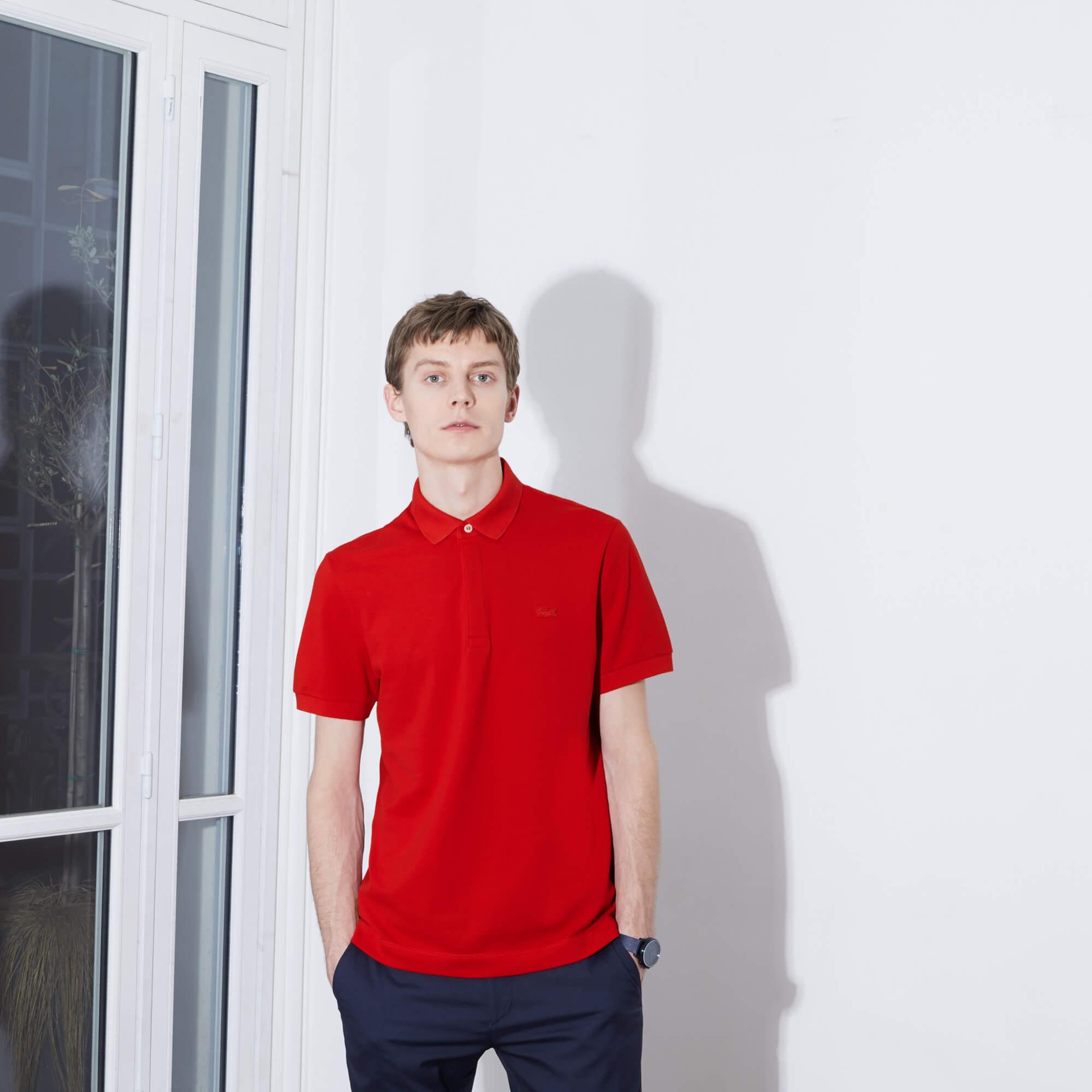 Lacoste Paris Erkek Regular Fit Kırmızı Polo