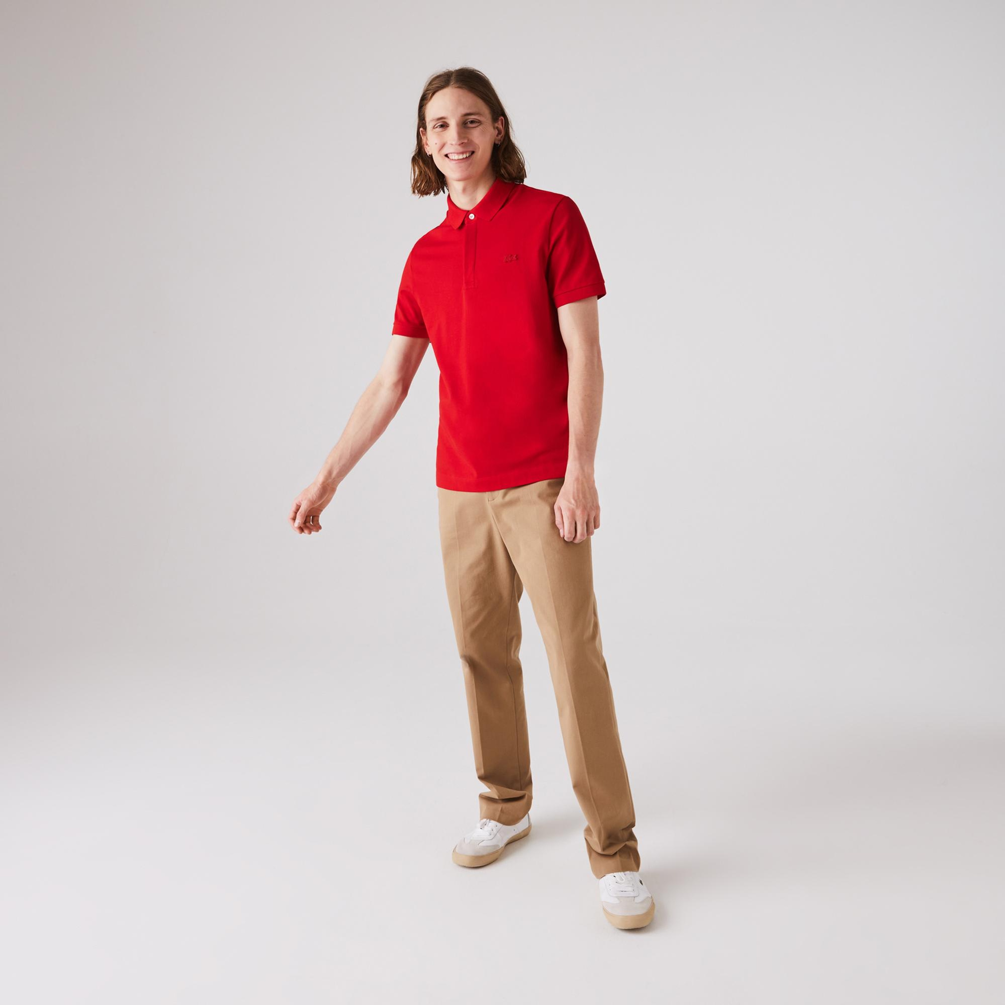 Lacoste Paris Erkek Regular Fit Kırmızı Polo