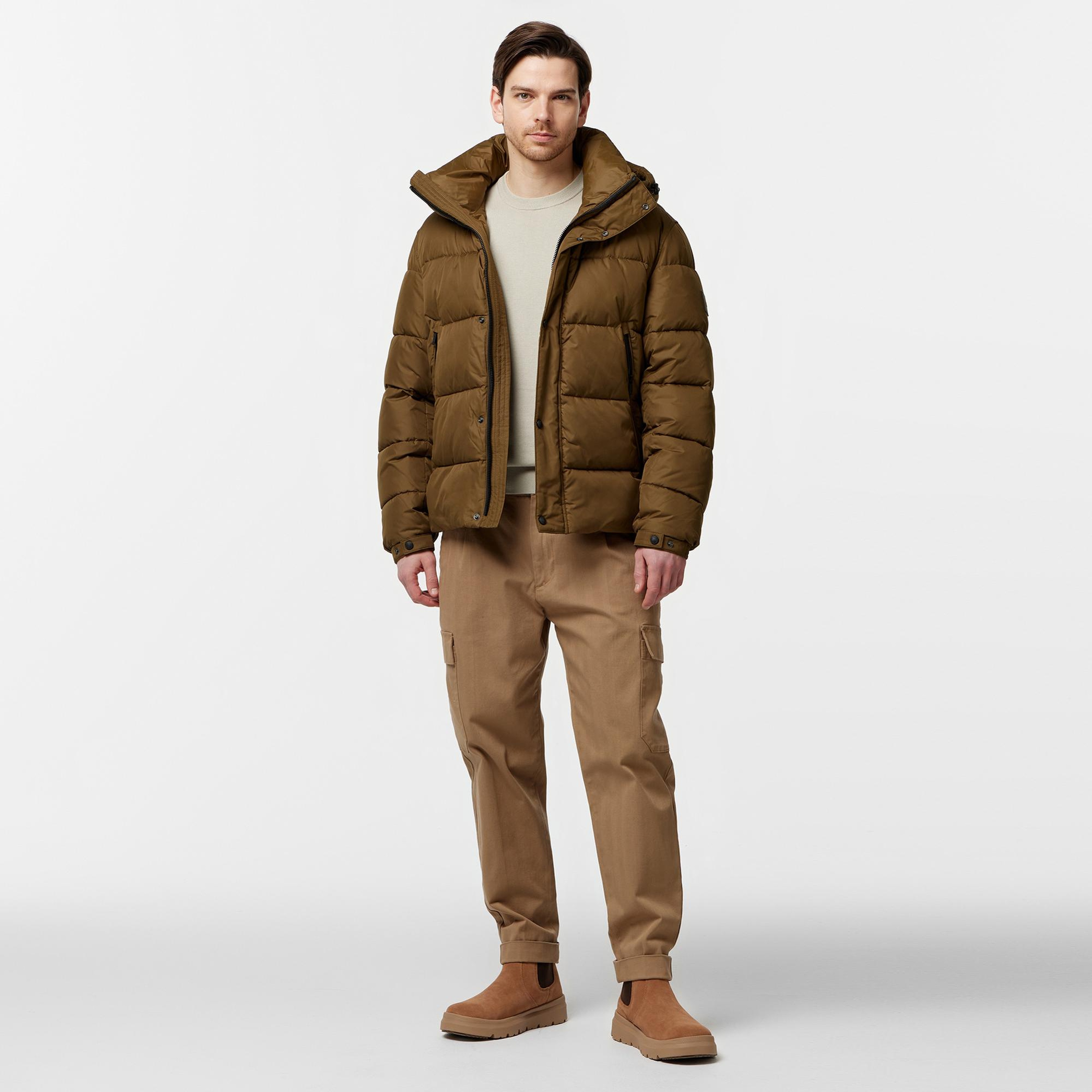 Boss Erkek Kahverengi Mont