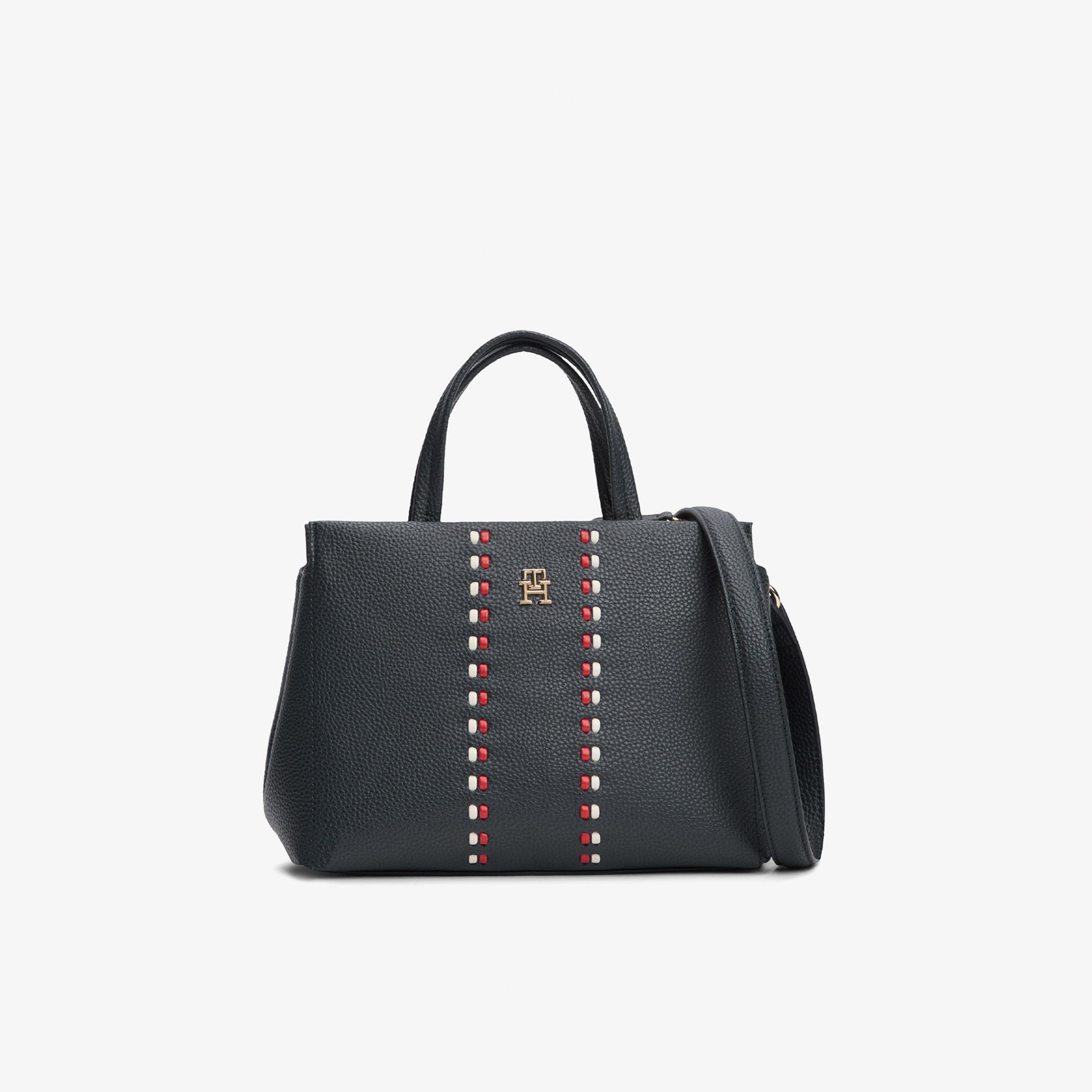 Tommy Hilfiger Timeless Kadın Lacivert El Çantası