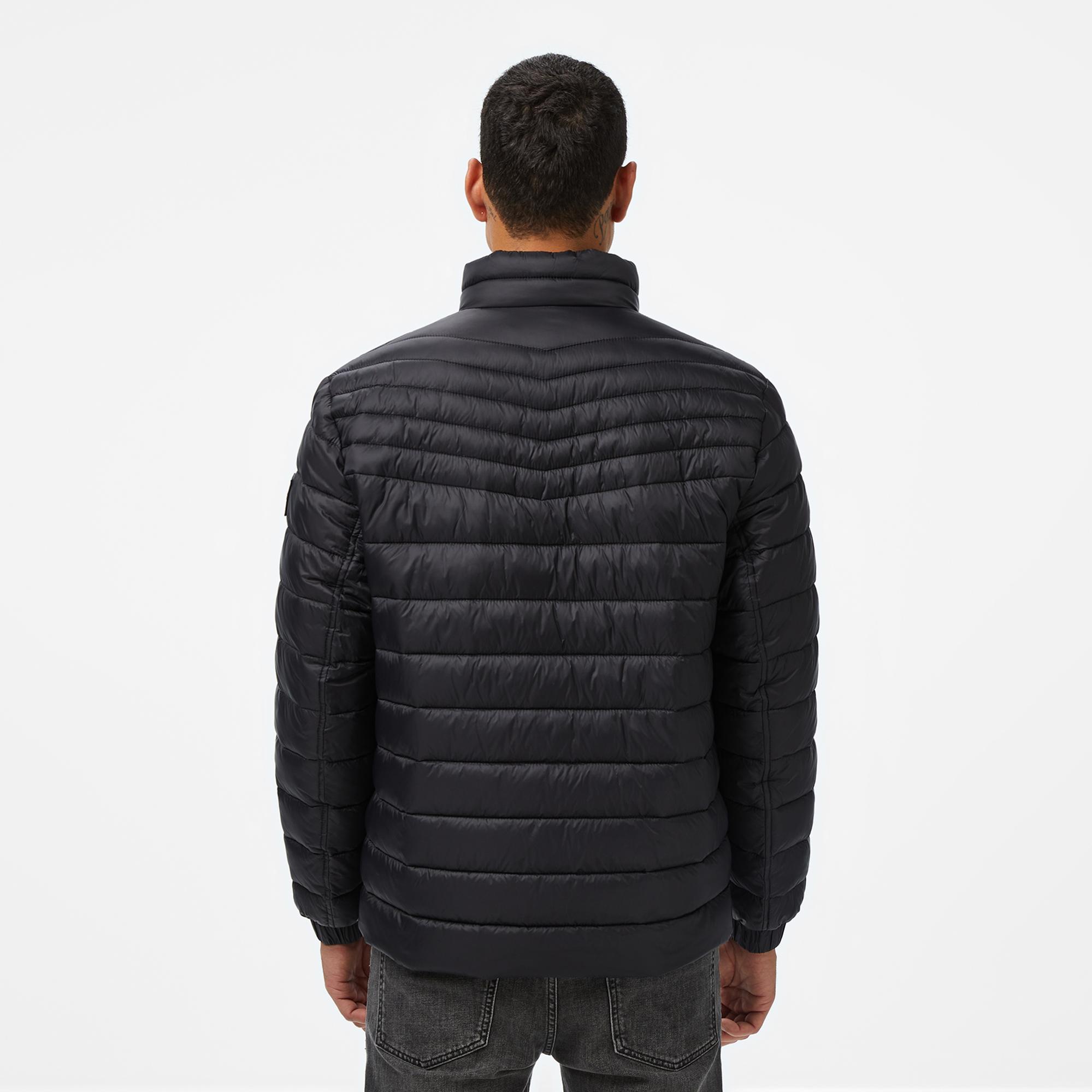 Boss Oden Erkek Siyah Mont