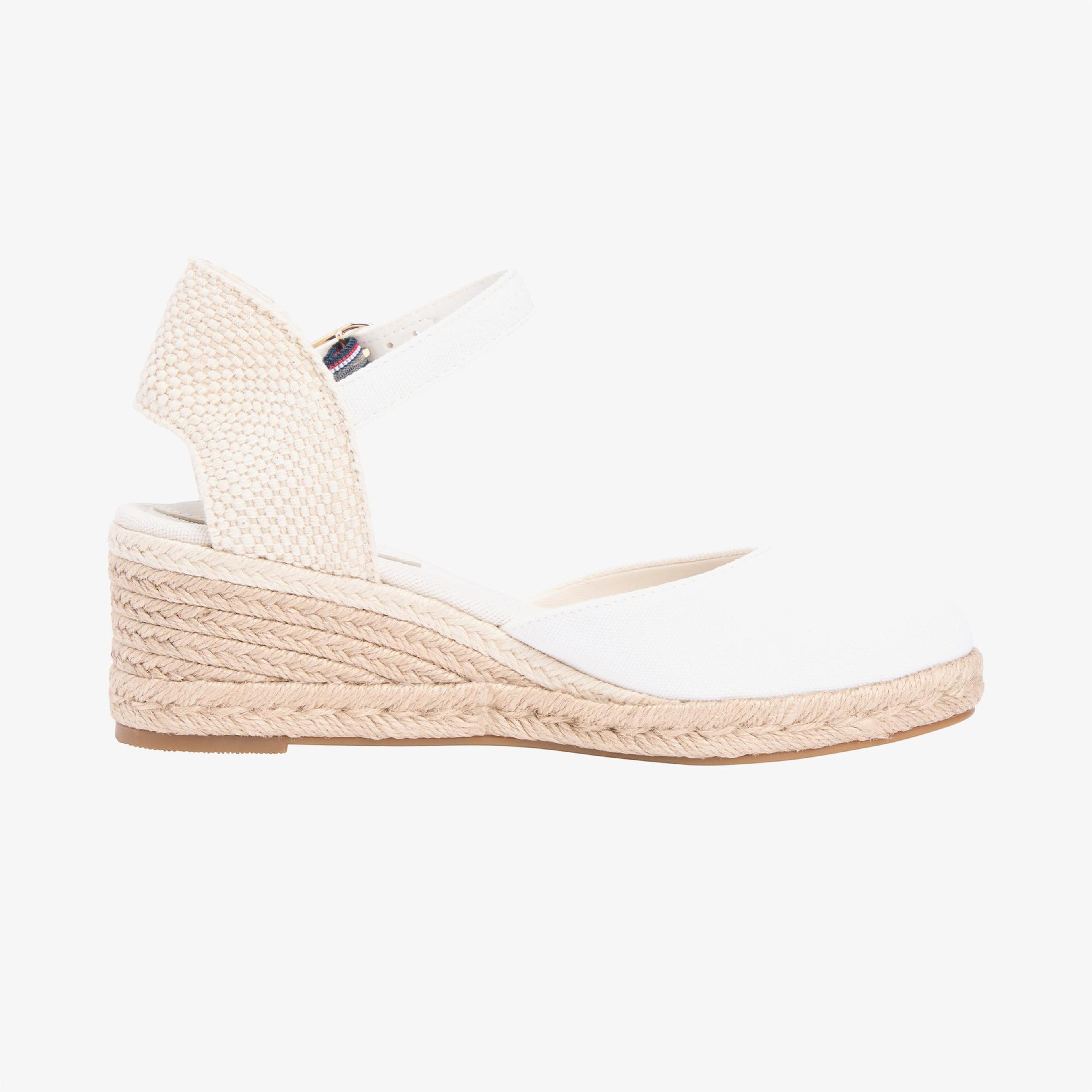 Tommy Hilfiger Eileen Kadın Beyaz Espadril