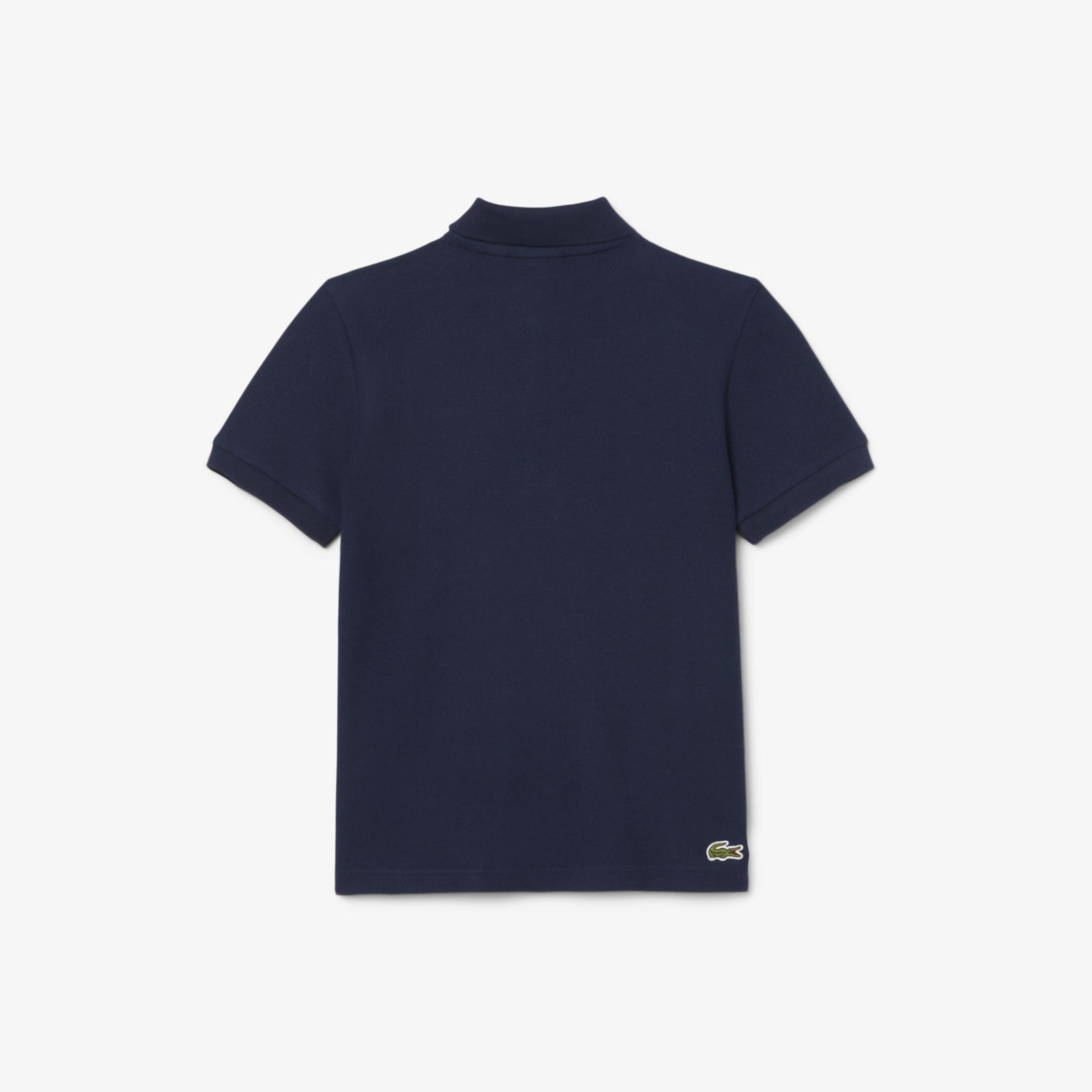 Lacoste Rolland Garros Çocuk Baskılı Lacivert Polo