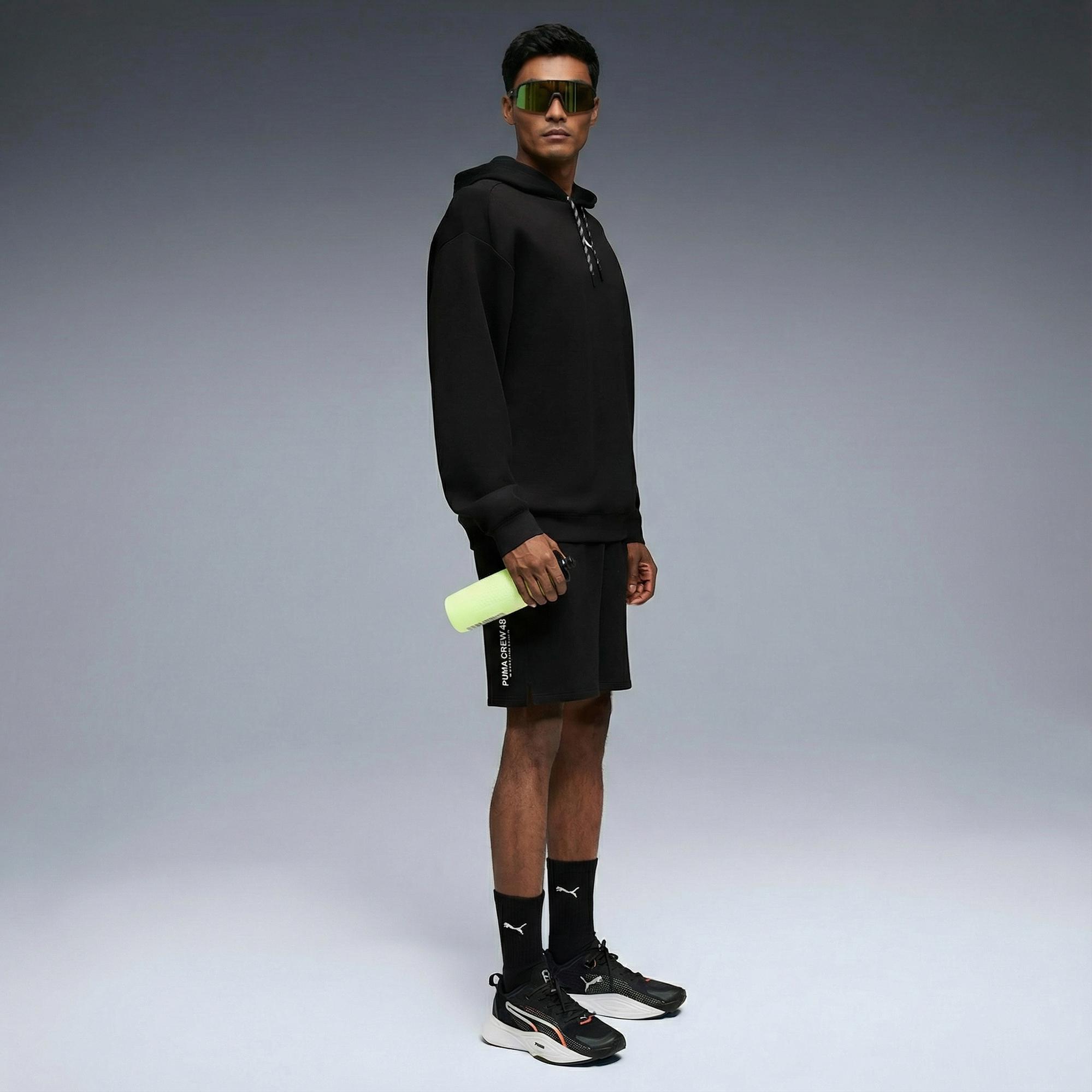 Puma Cloudspun Erkek Siyah Hoodie