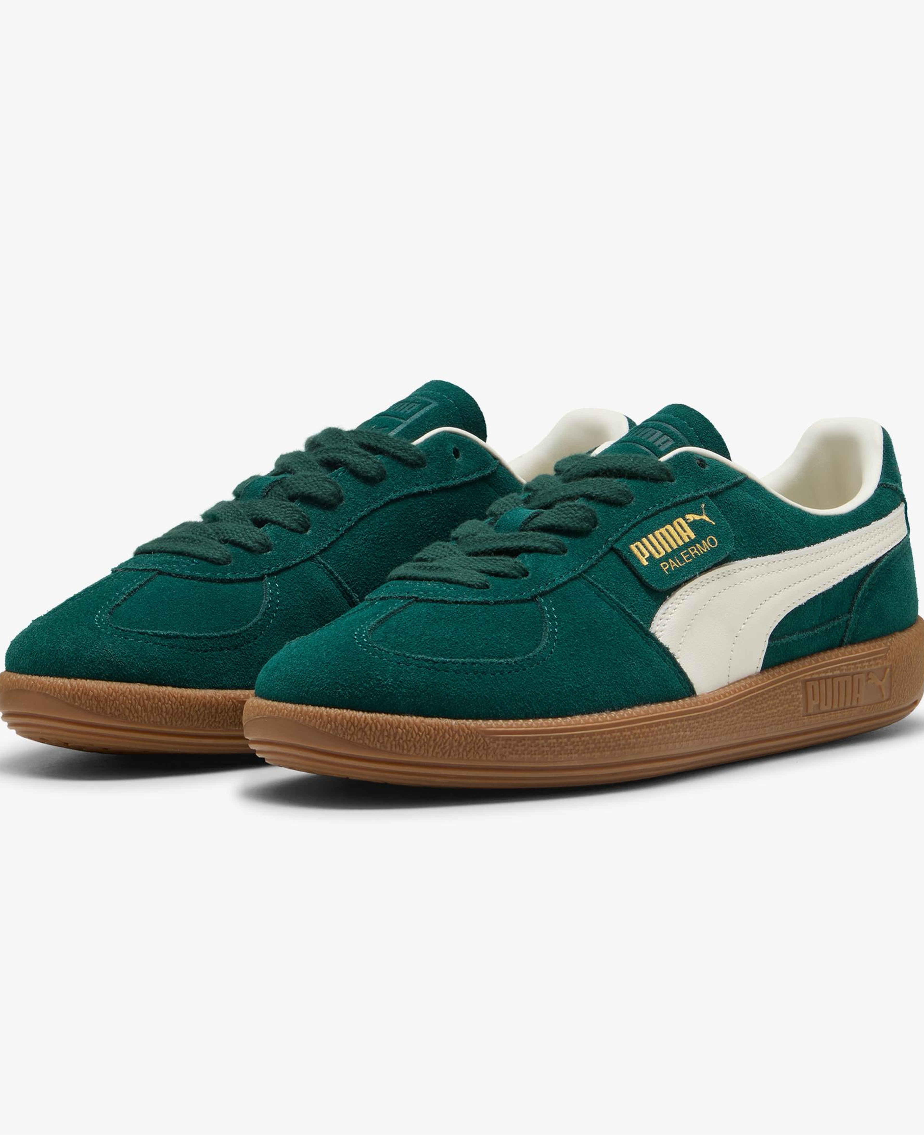Puma Palermo Unisex Yeşil Spor Ayakkabı
