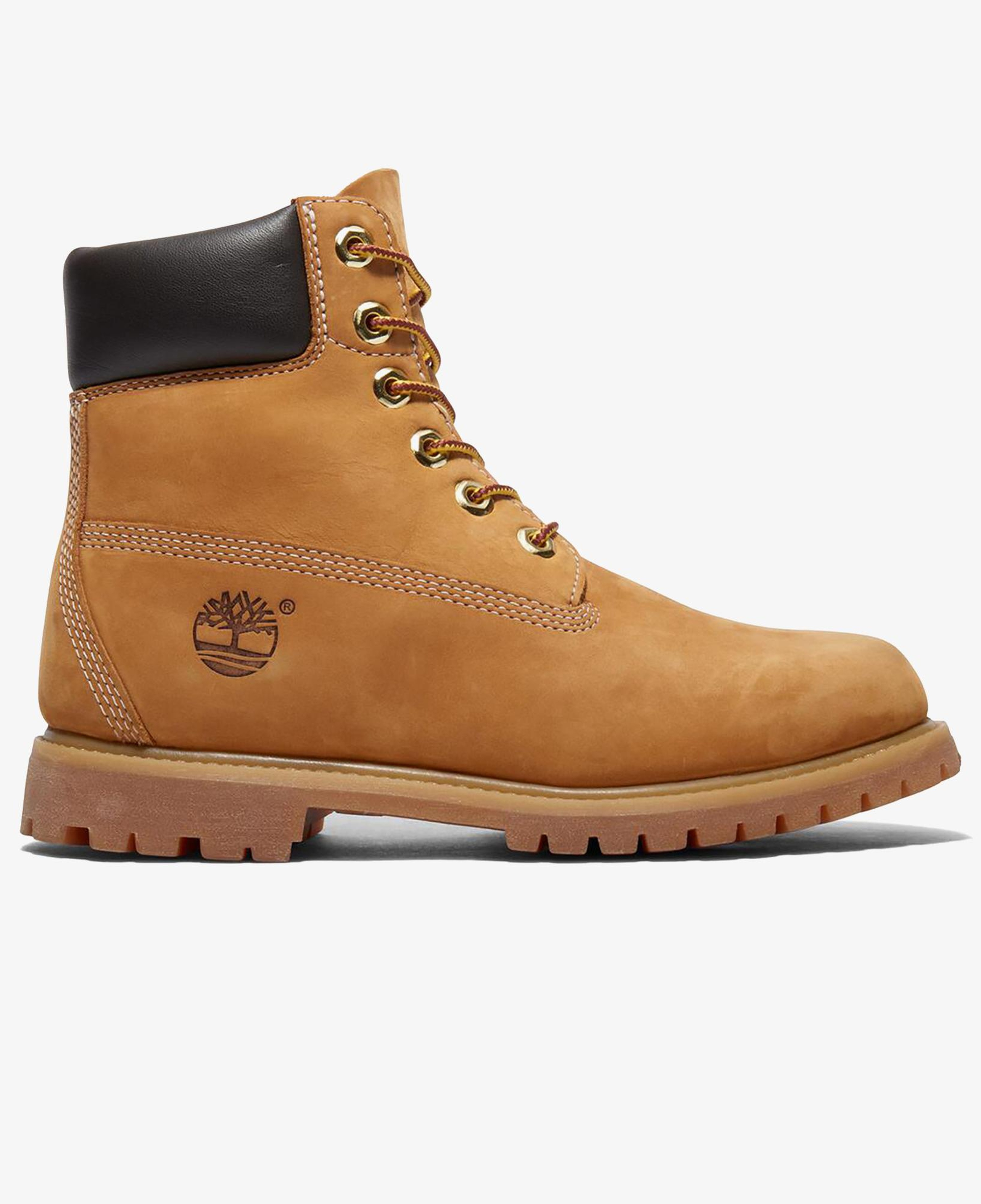 Timberland Premium 6 Inch Lace Up Kadın Krem Rengi Bot