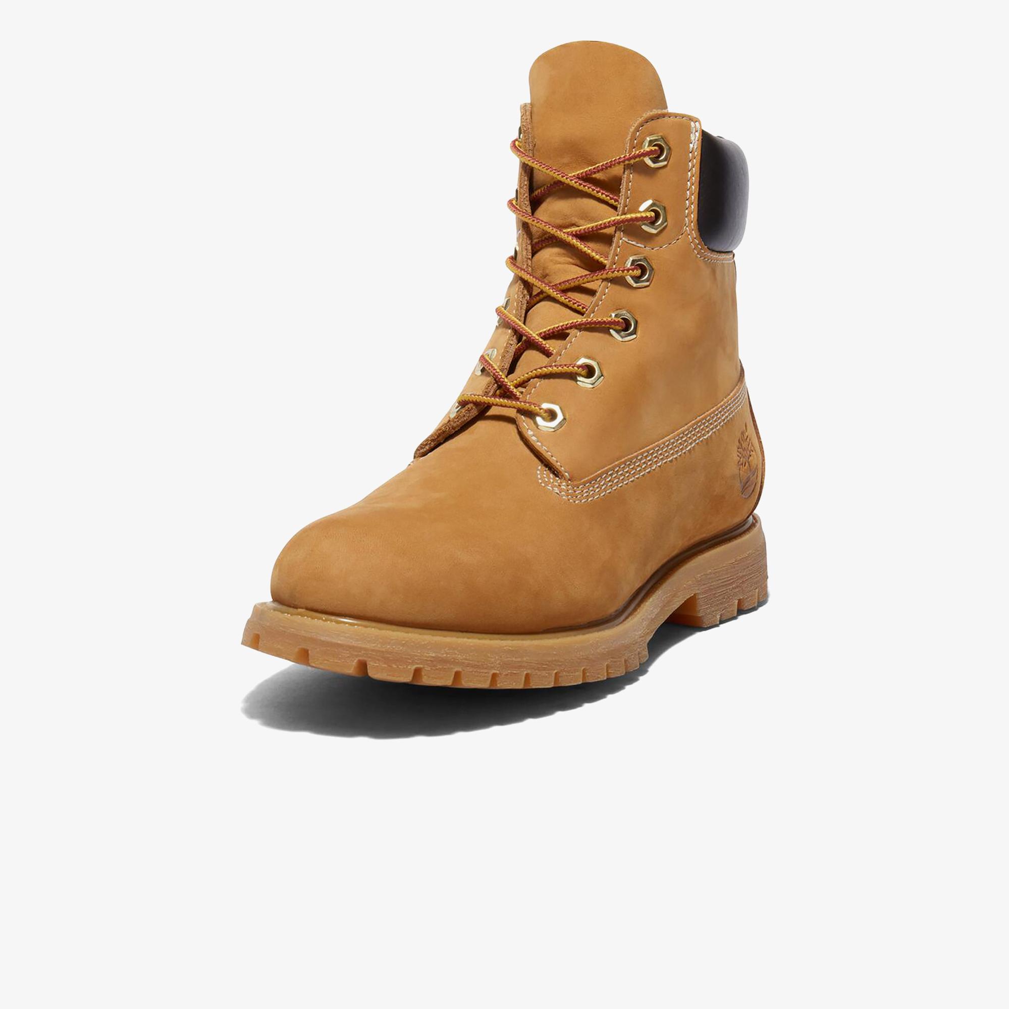 Timberland Premium 6 Inch Lace Up Kadın Krem Rengi Bot