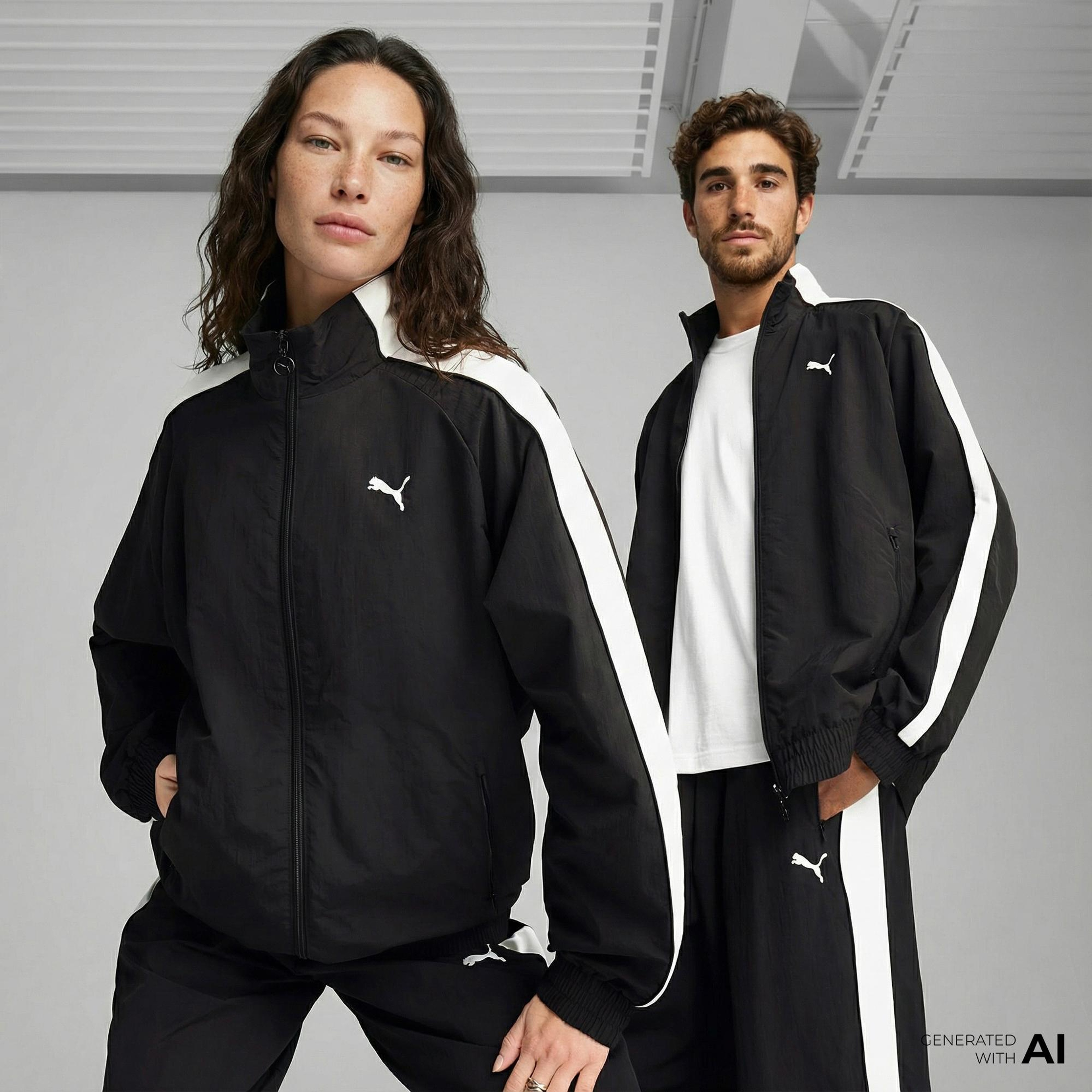 Puma T7 Oversized Track Unisex Siyah Ceket