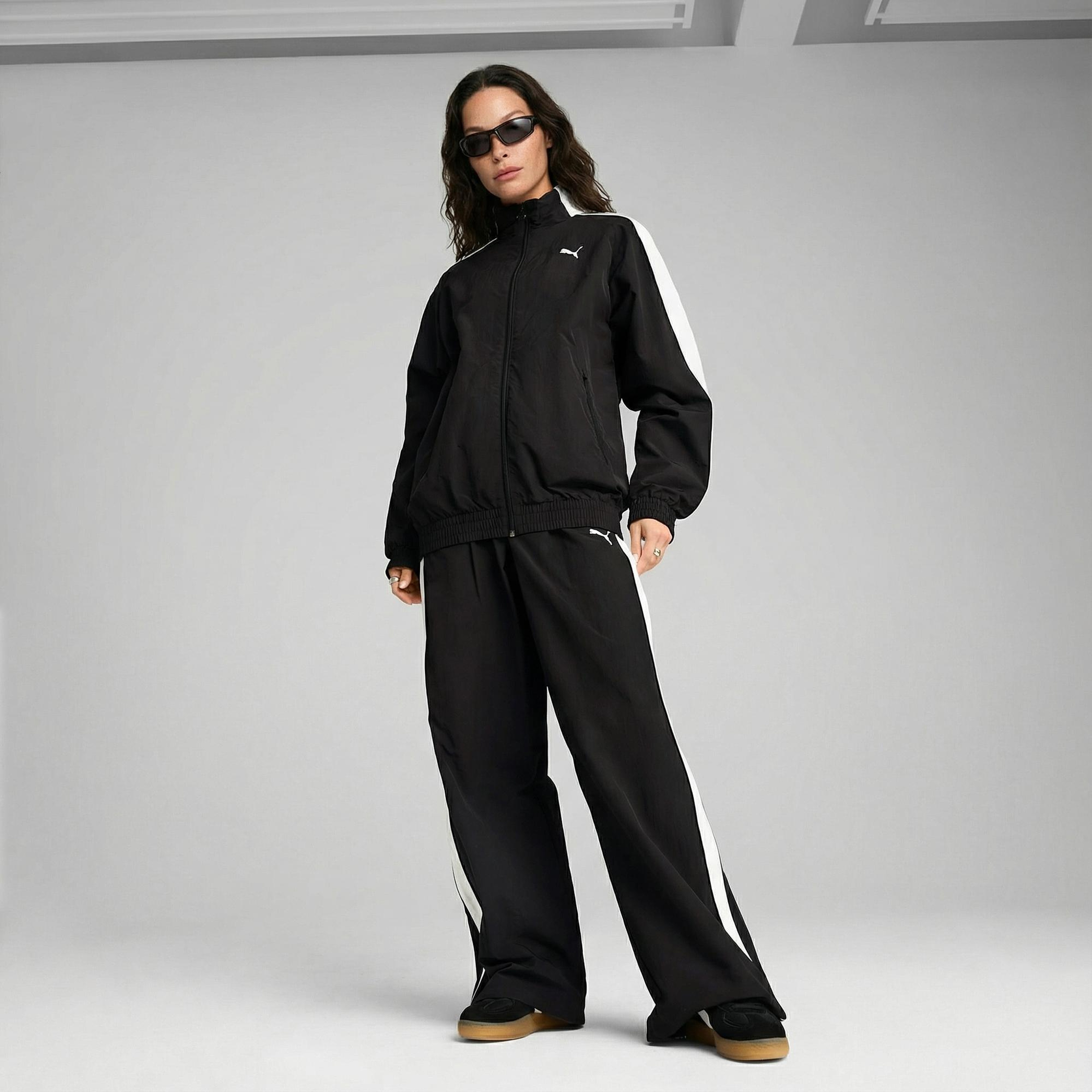 Puma T7 Oversized Track Unisex Siyah Ceket