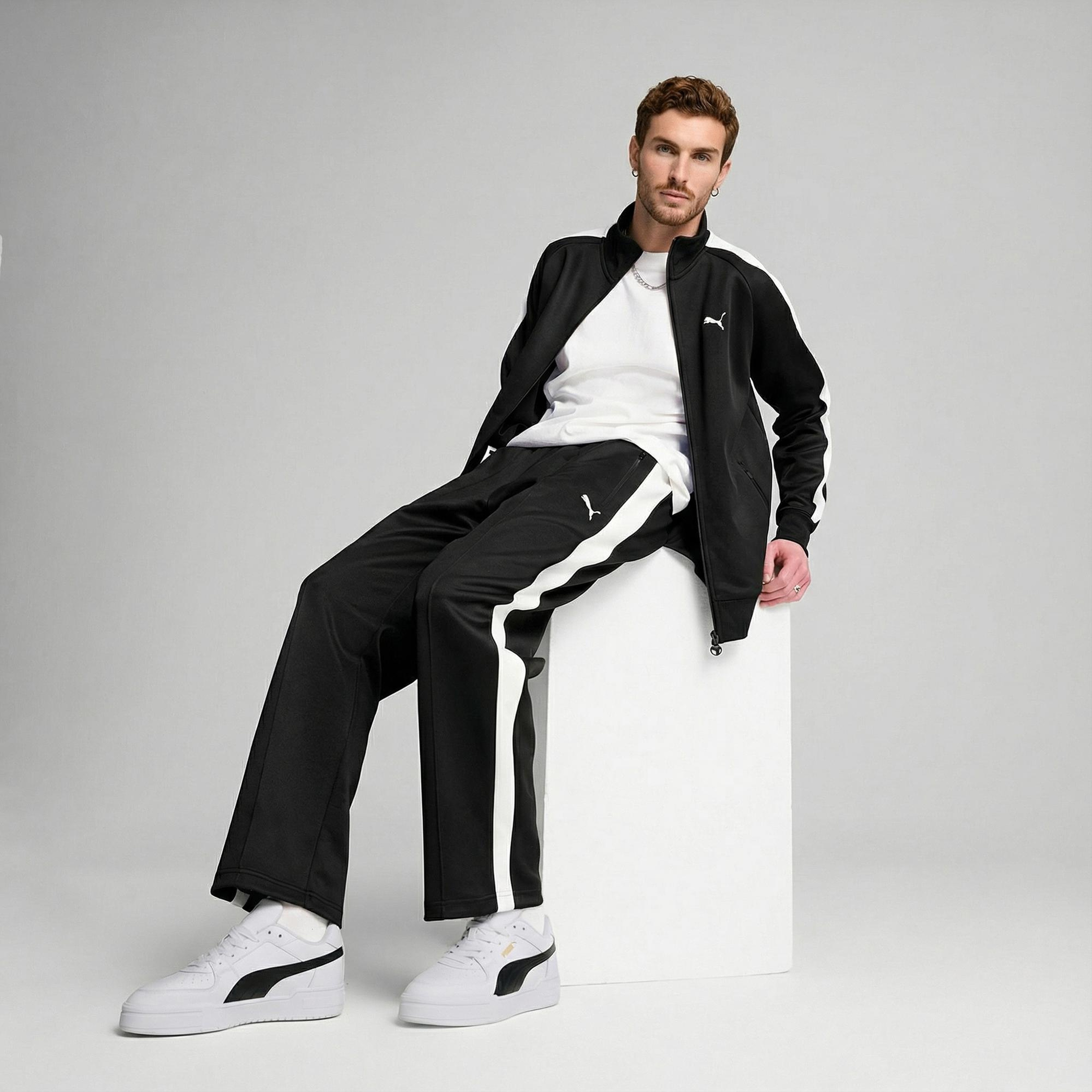 Puma T7 Always On Track Erkek Siyah Ceket