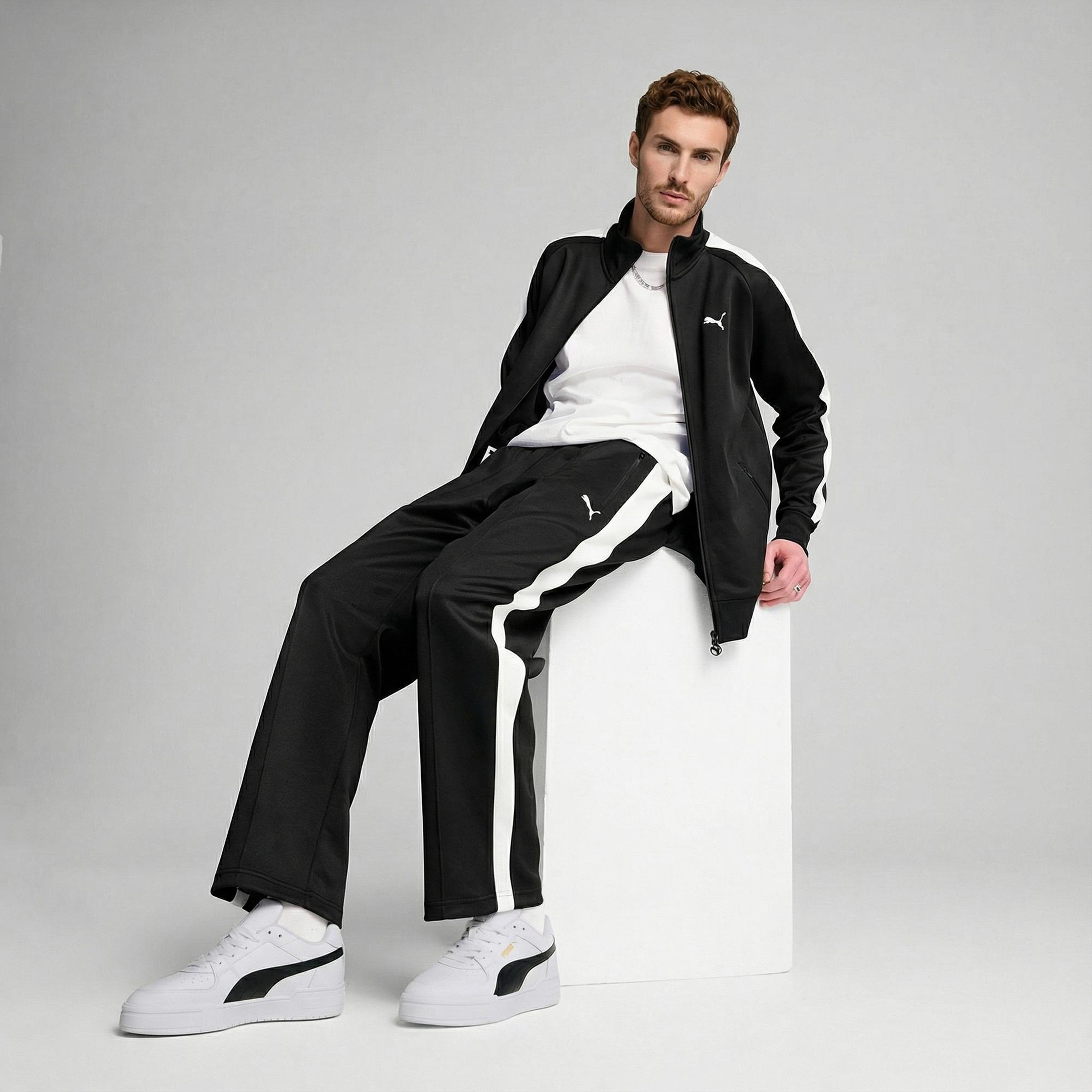 Puma T7 Always On Track Erkek Siyah Ceket