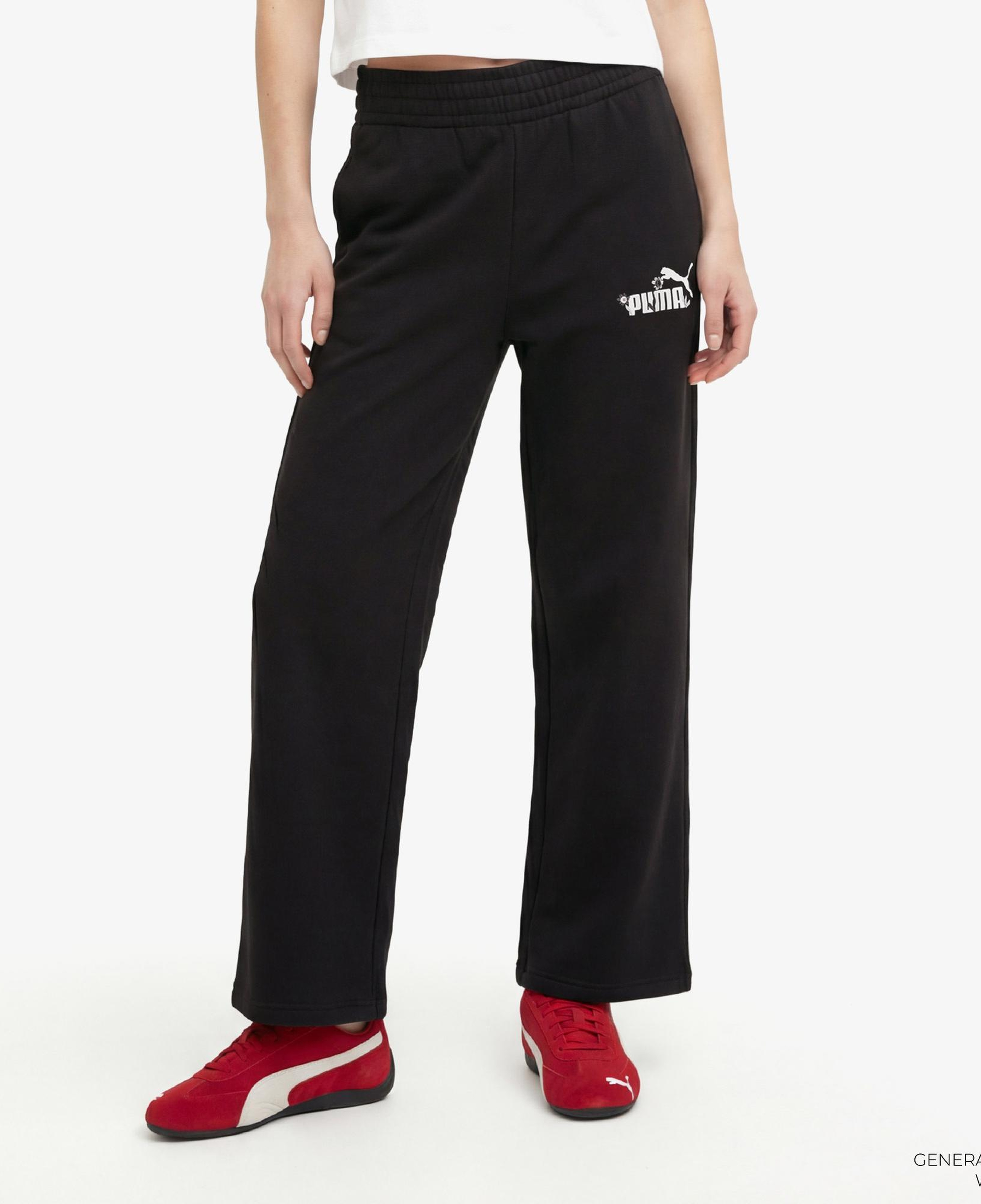 Puma Essential NATURE 2.0 Logo s Kadın Siyah Eşofman Altı