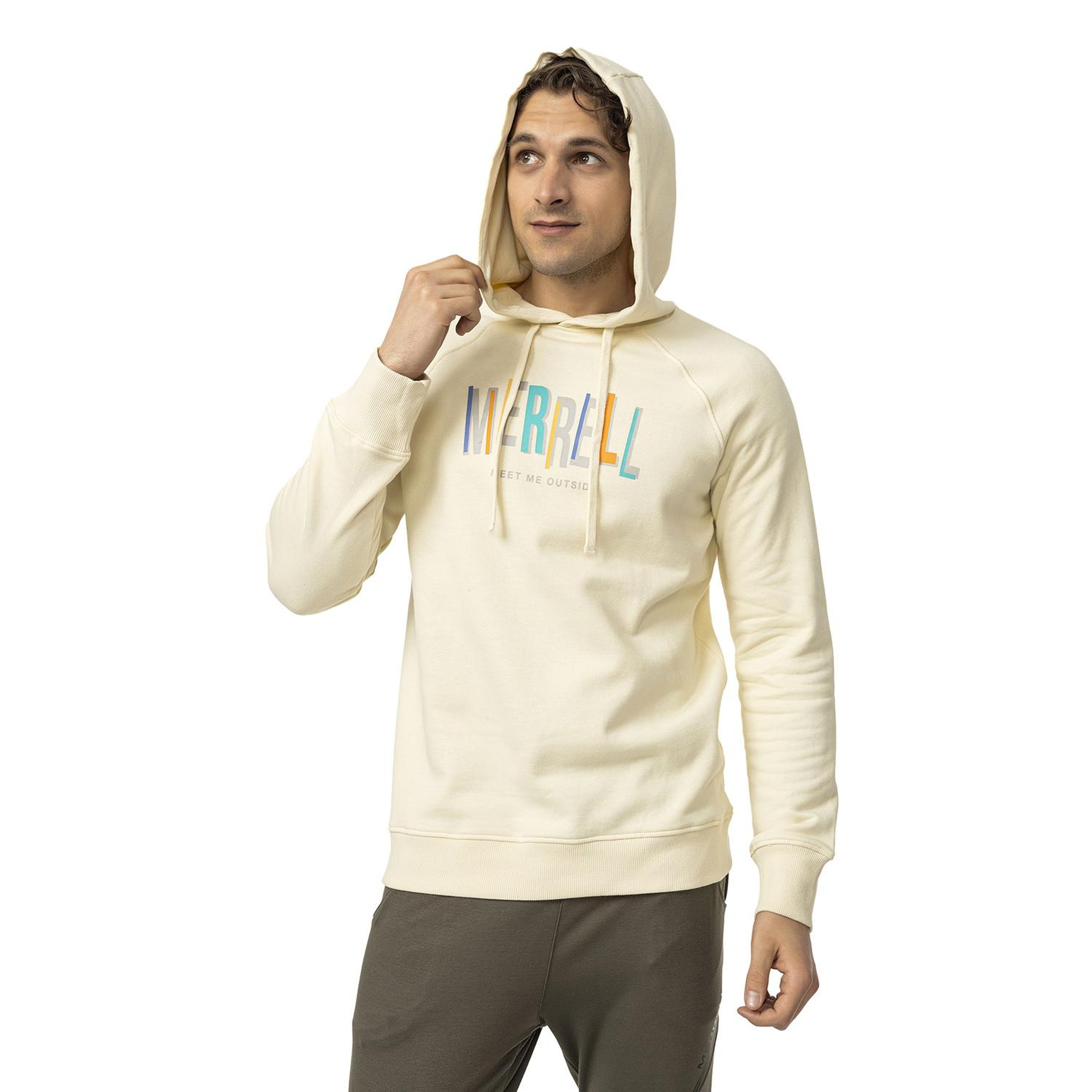 Merrell Swift Erkek Bej Sweatshirt